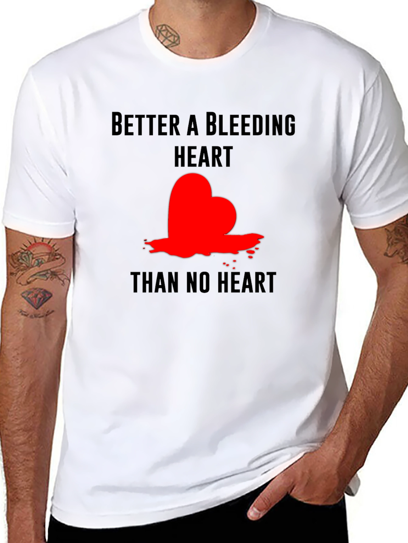 Bleeding Heart Graphic T-Shirt