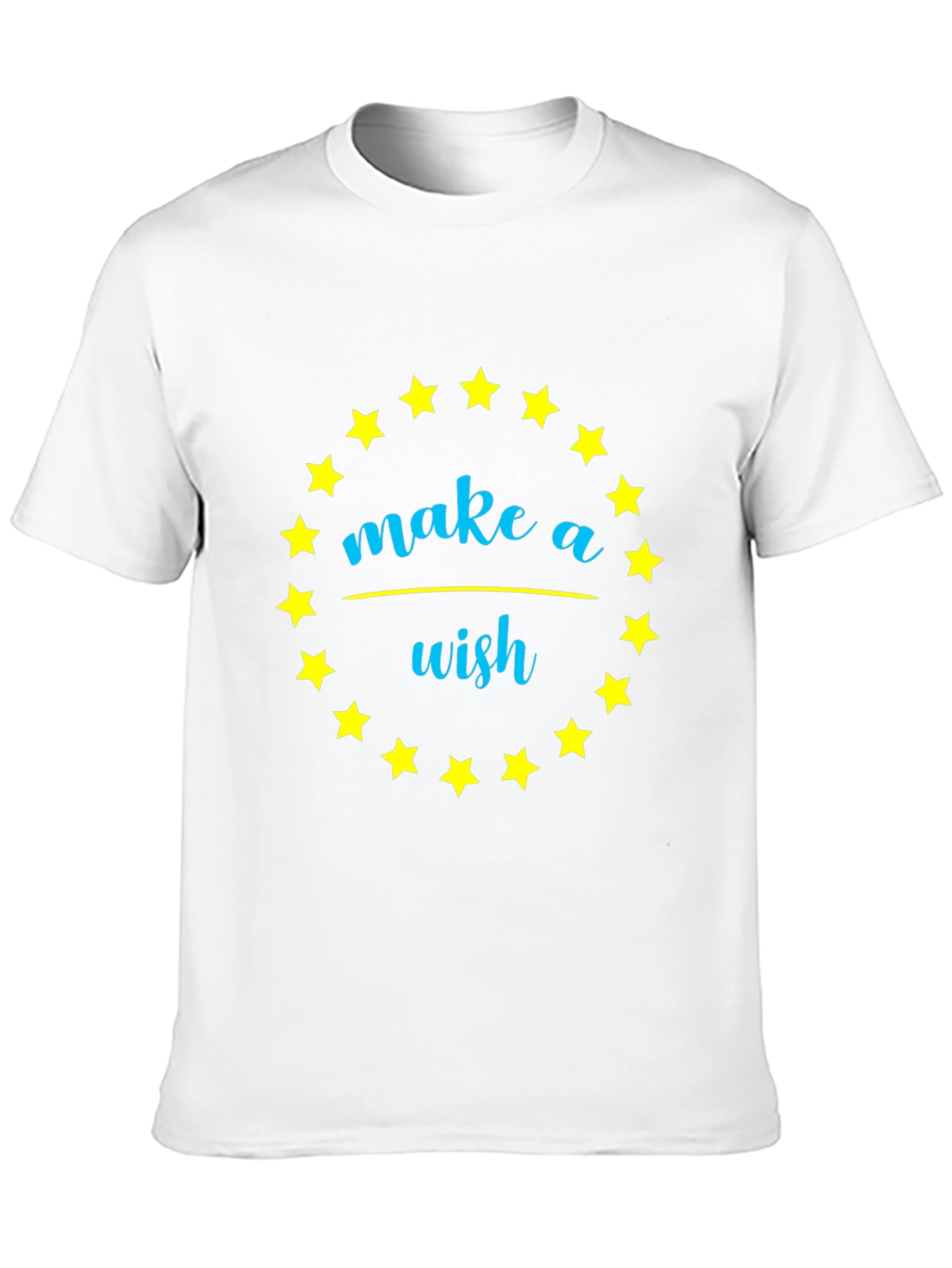 Make a Wish Star Graphic Tee - Black