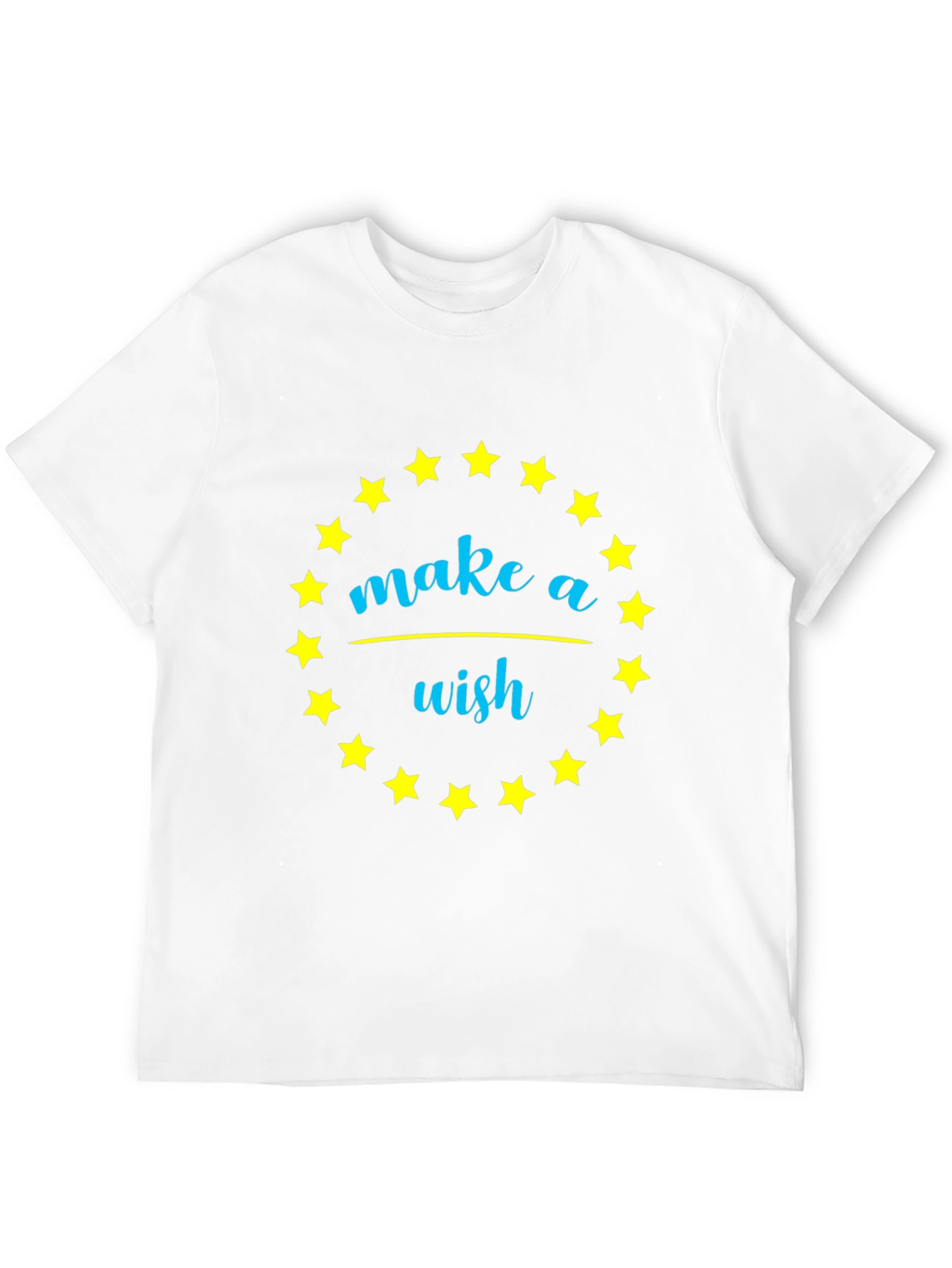 Make a Wish Star Graphic Tee - Black