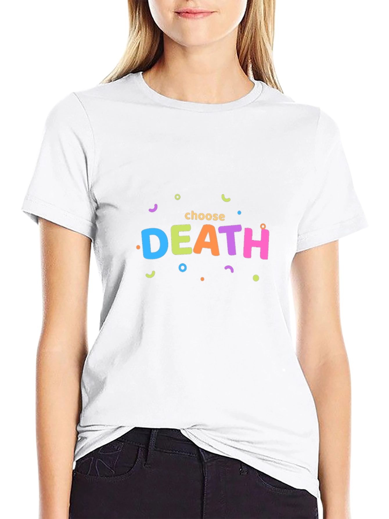 Choose Death Funny Graphic Tee