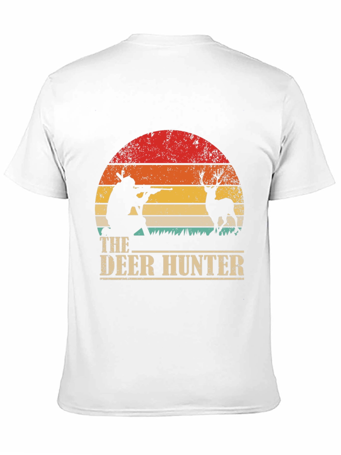 The Deer Hunter Retro Graphic Tee - Black