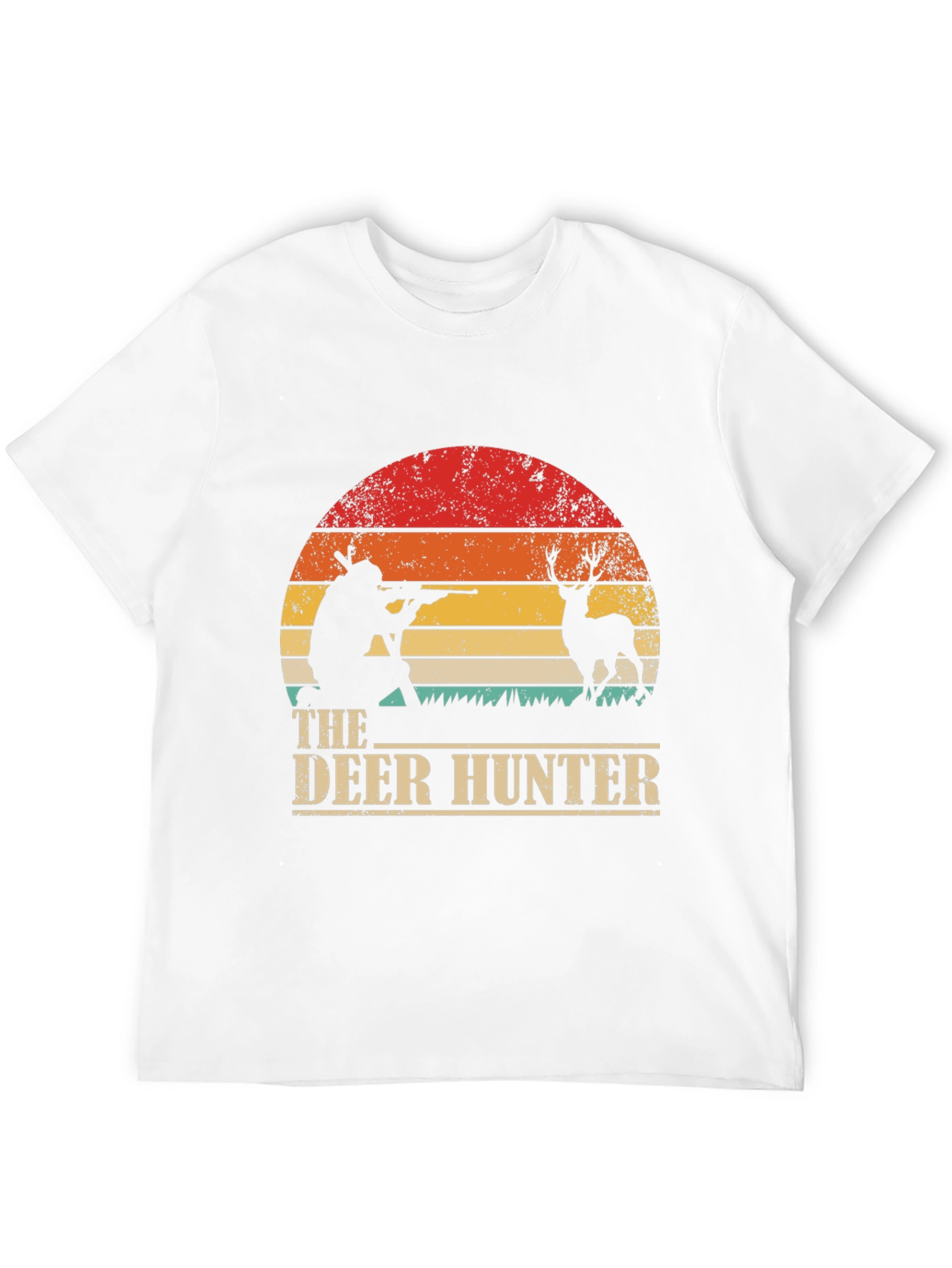 The Deer Hunter Retro Graphic Tee - Black