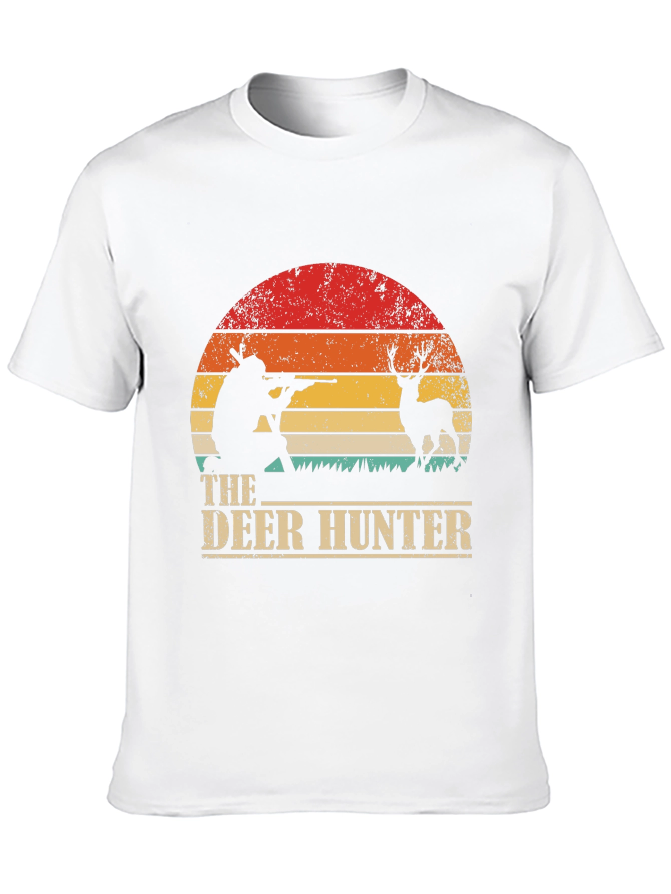 The Deer Hunter Retro Graphic Tee - Black