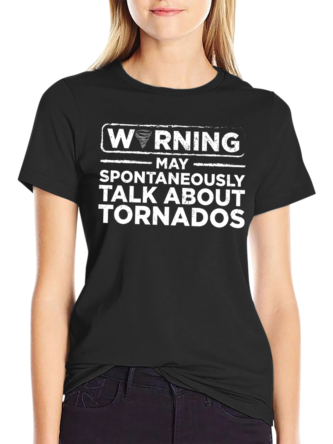 Warning Tornado T-Shirt - Funny Weather Tee