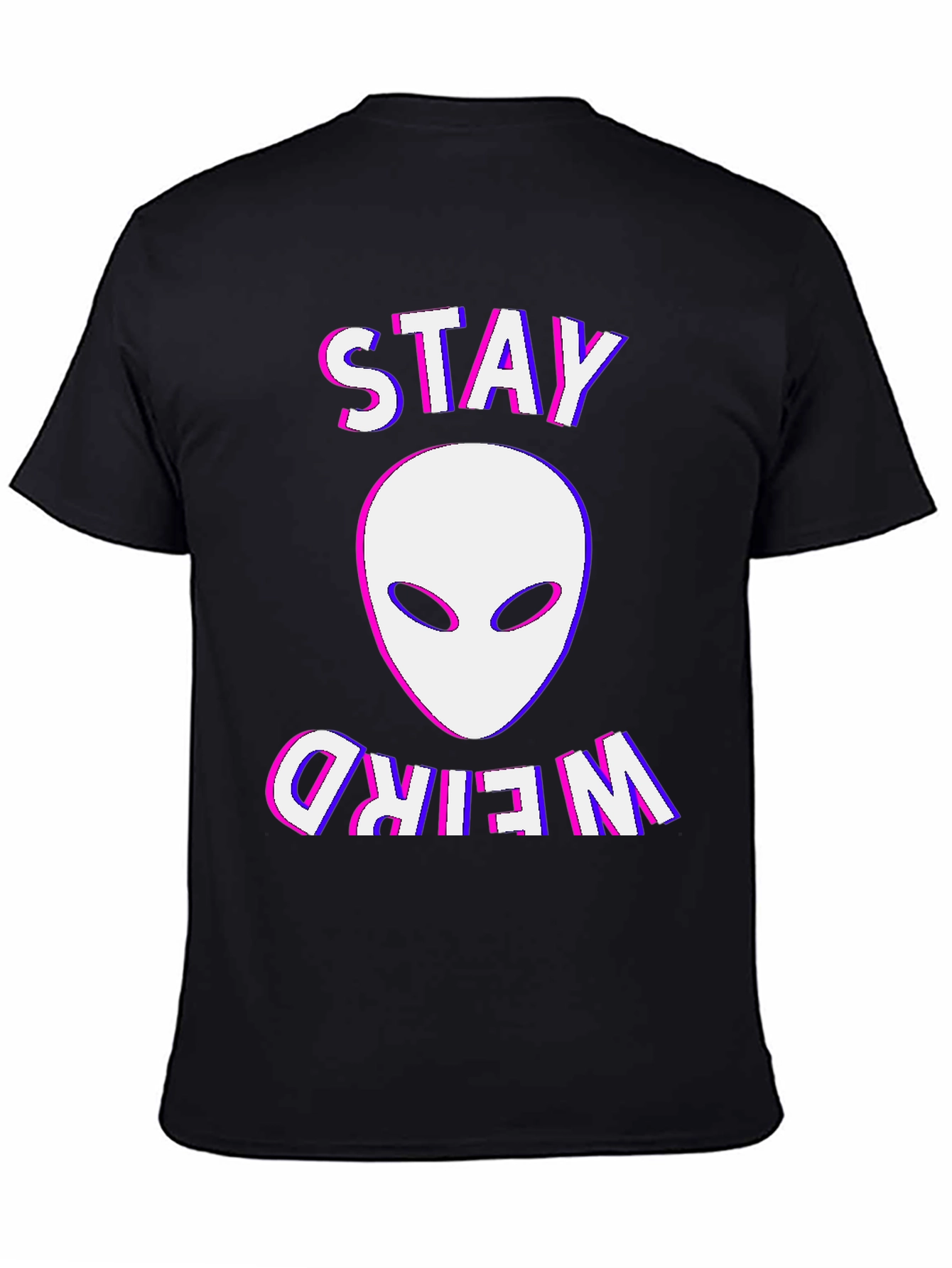 Stay Weird Alien Graphic Tee