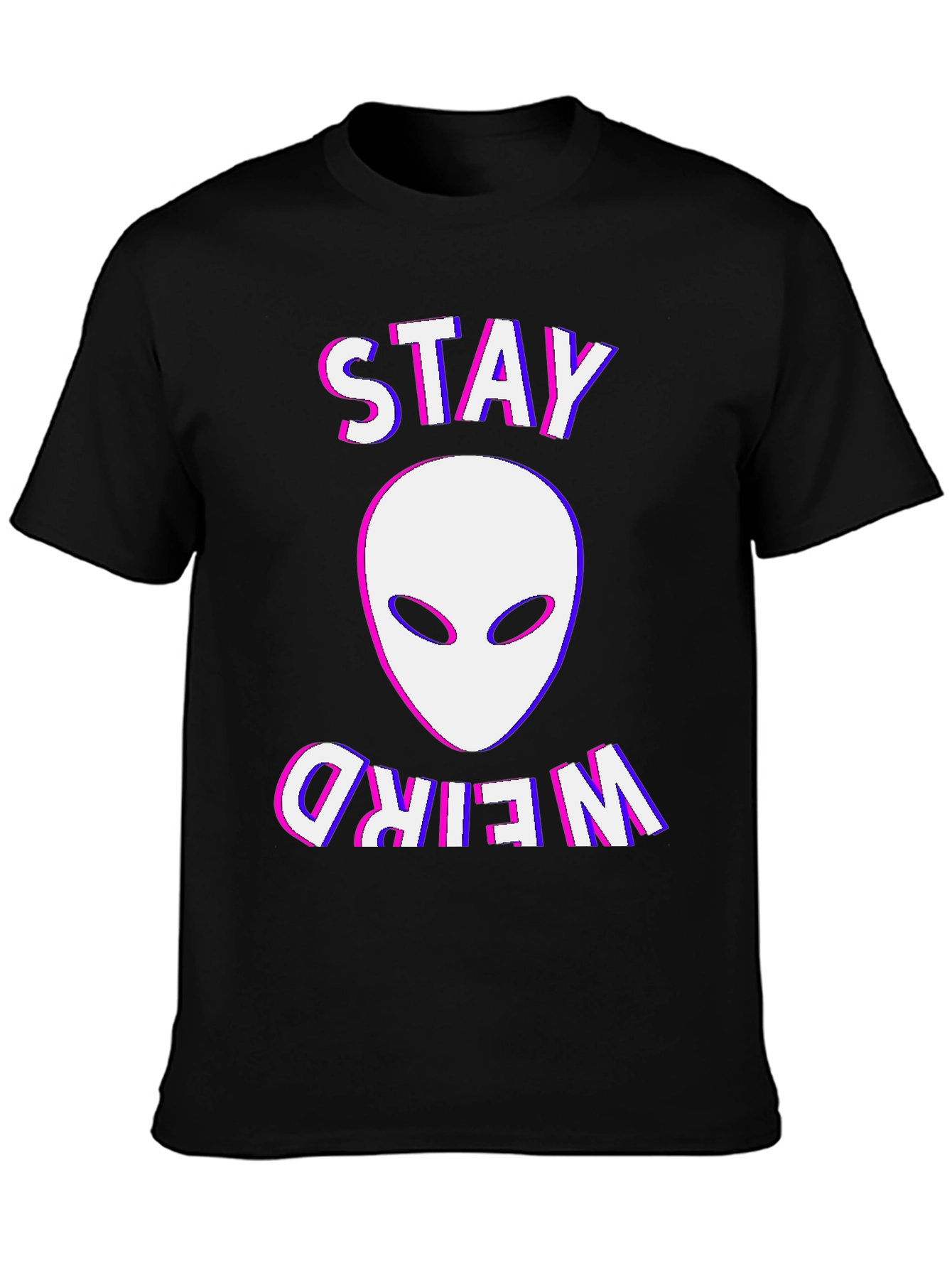 Stay Weird Alien Graphic Tee