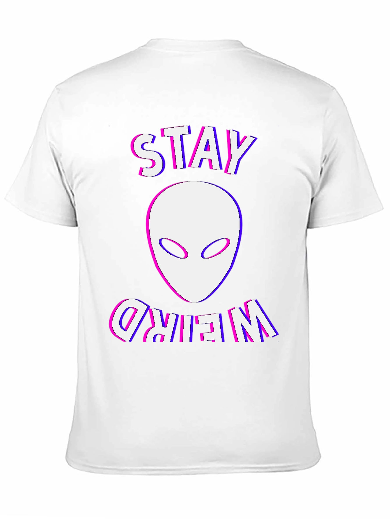 Stay Weird Alien Graphic Tee