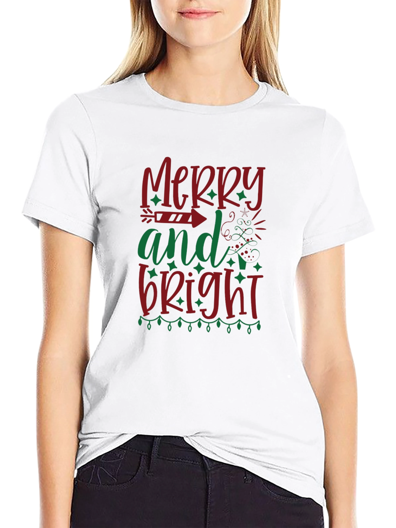 Merry and Bright Christmas T-Shirt