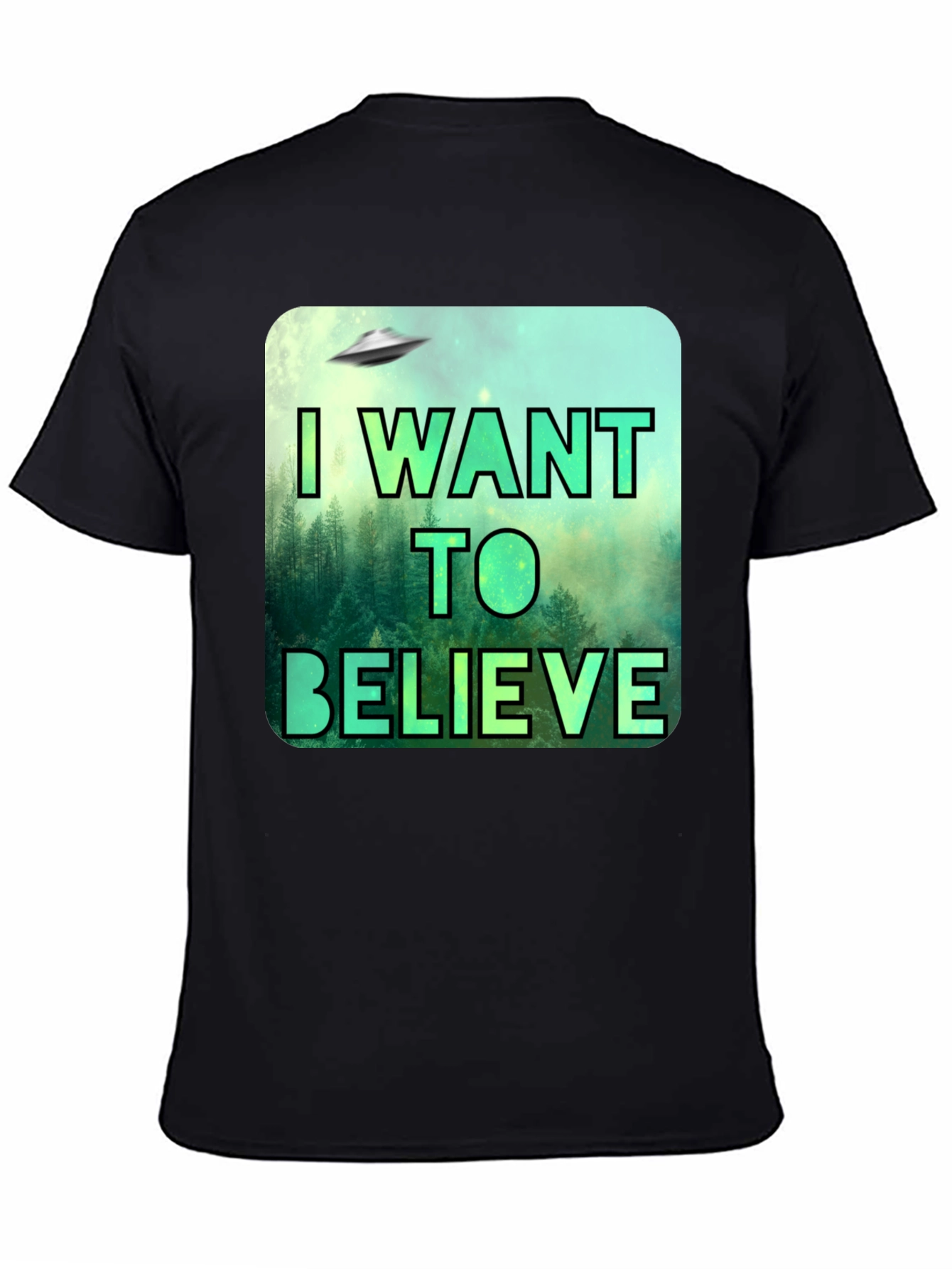 I Want To Believe UFO Graphic T-Shirt