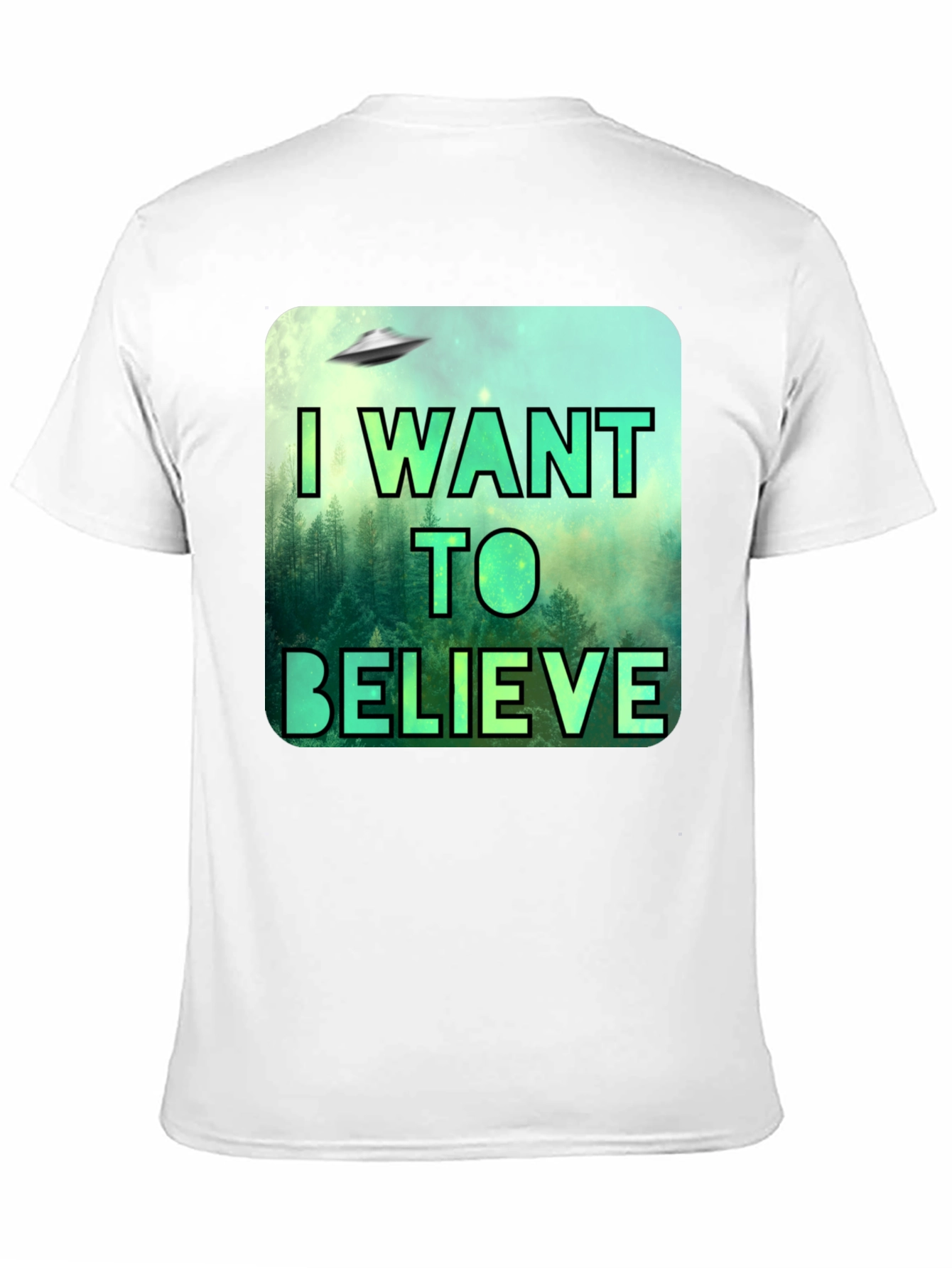 I Want To Believe UFO Graphic T-Shirt