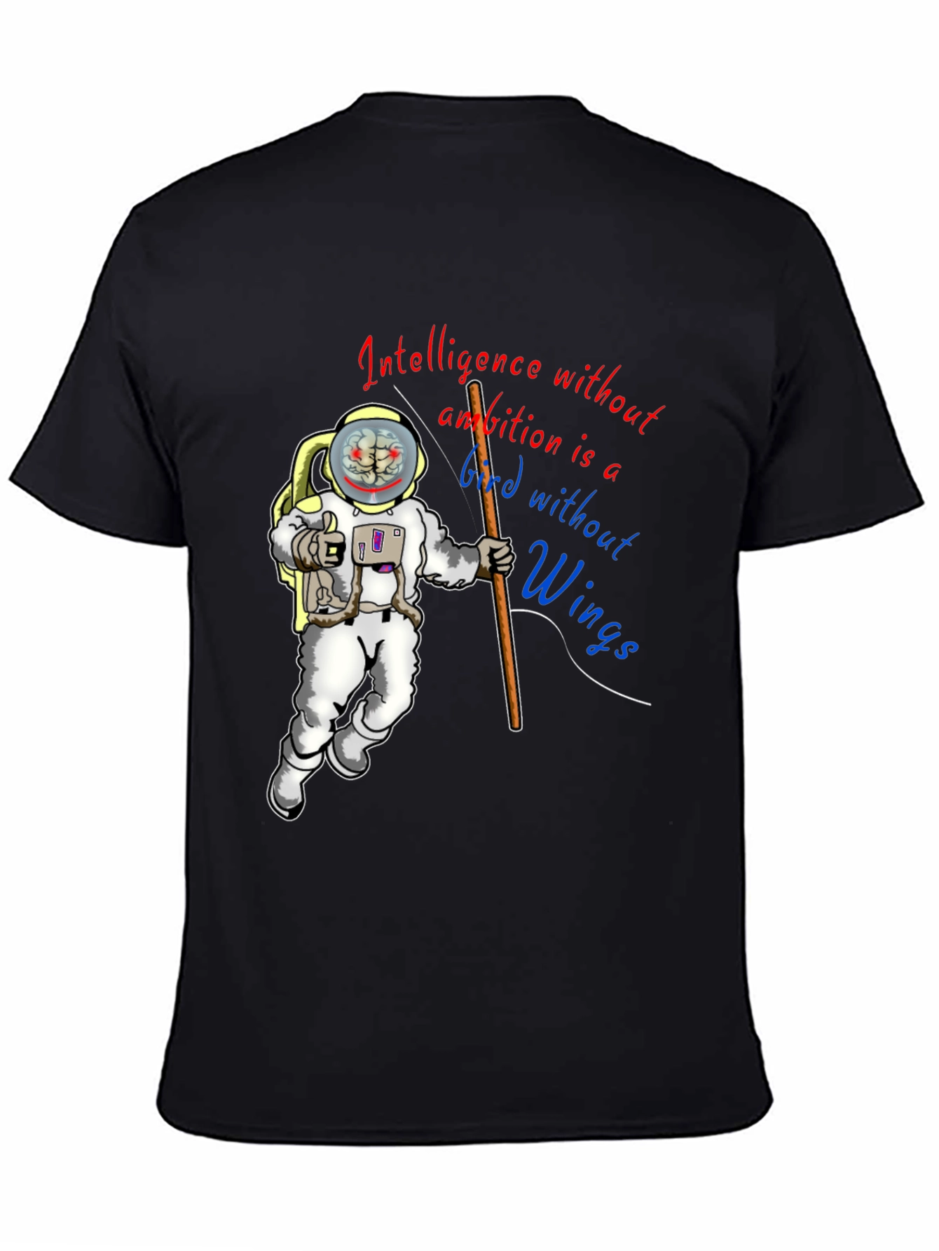 Intelligence Without Ambition Graphic Tee