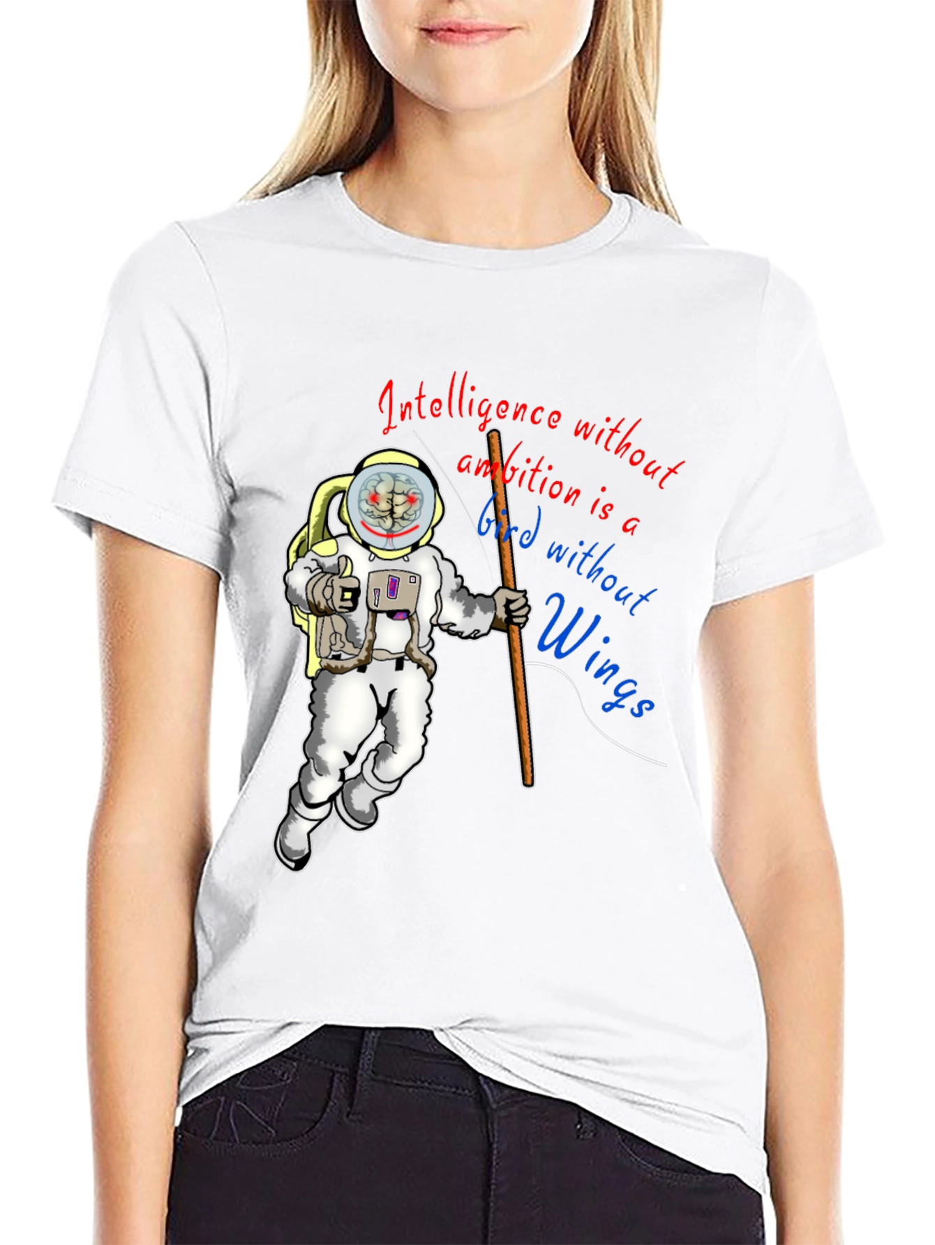 Intelligence Without Ambition Graphic Tee