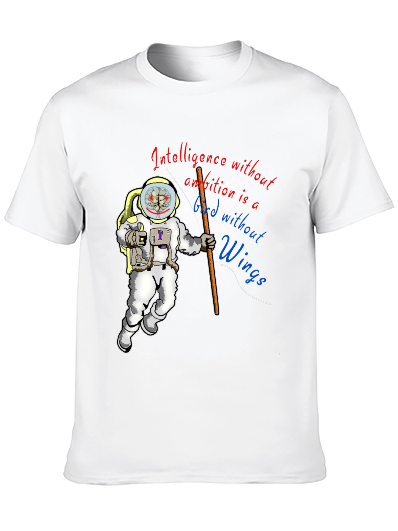 Intelligence Without Ambition Graphic Tee