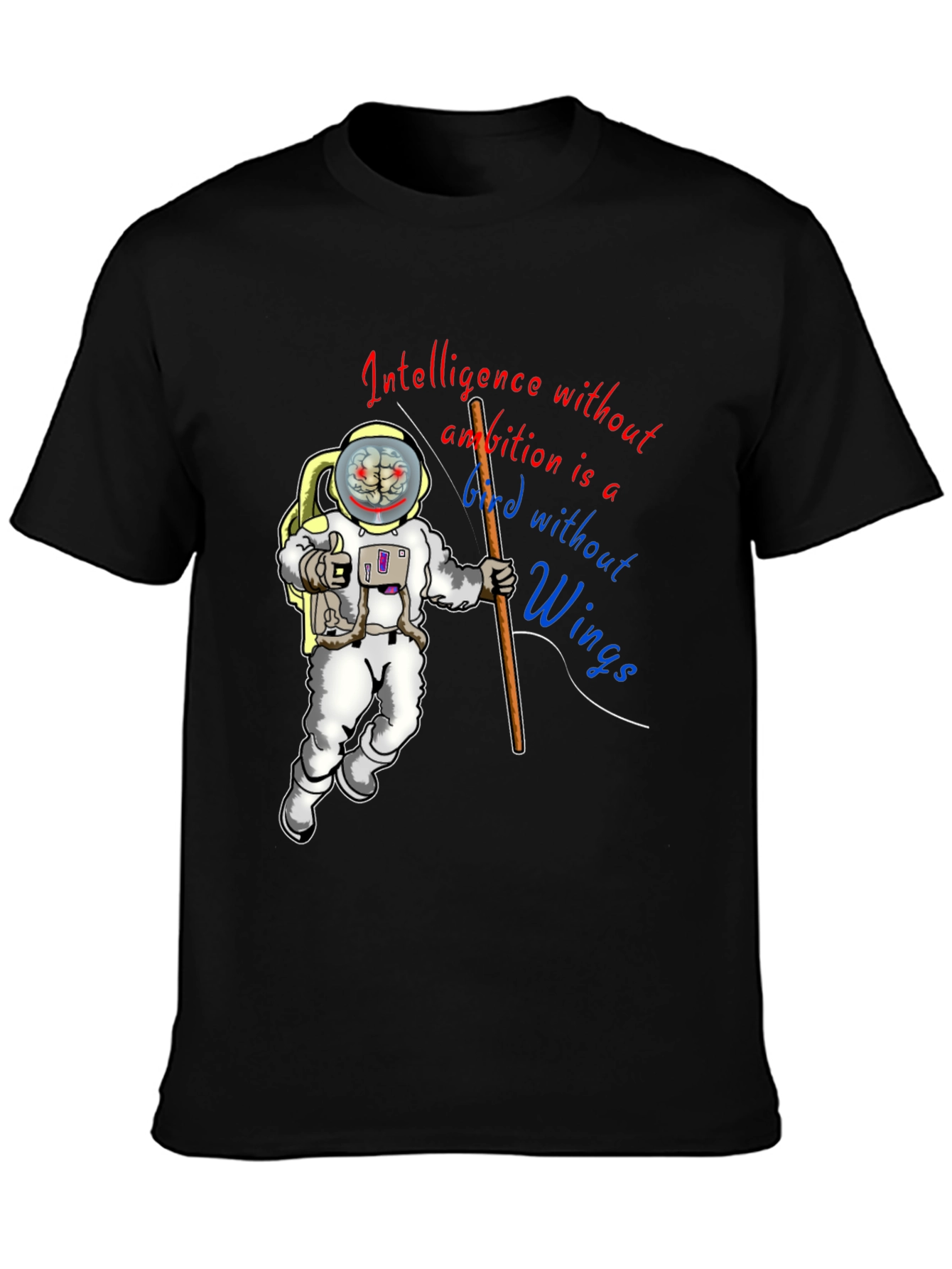 Intelligence Without Ambition Graphic Tee