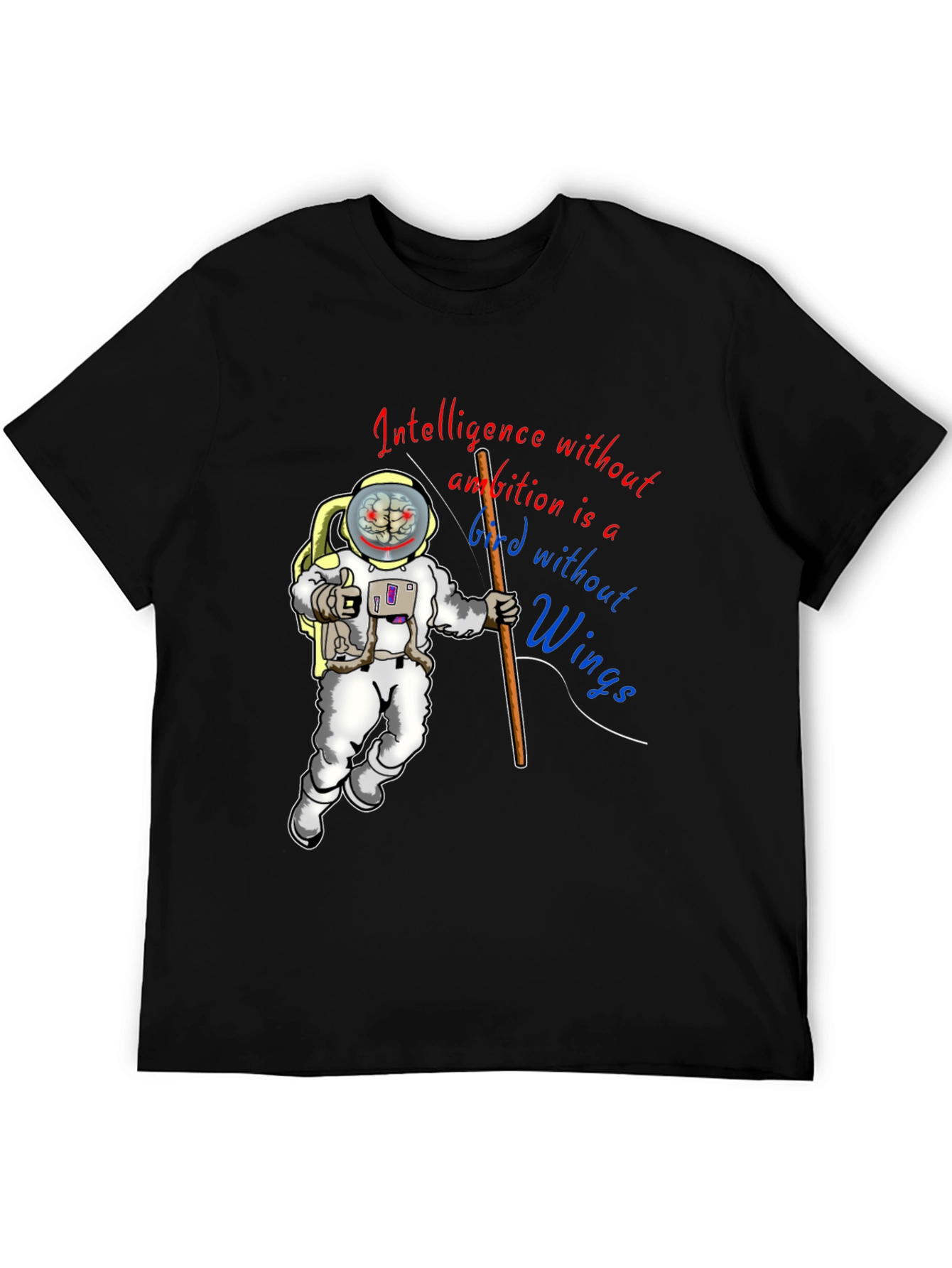 Intelligence Without Ambition Graphic Tee