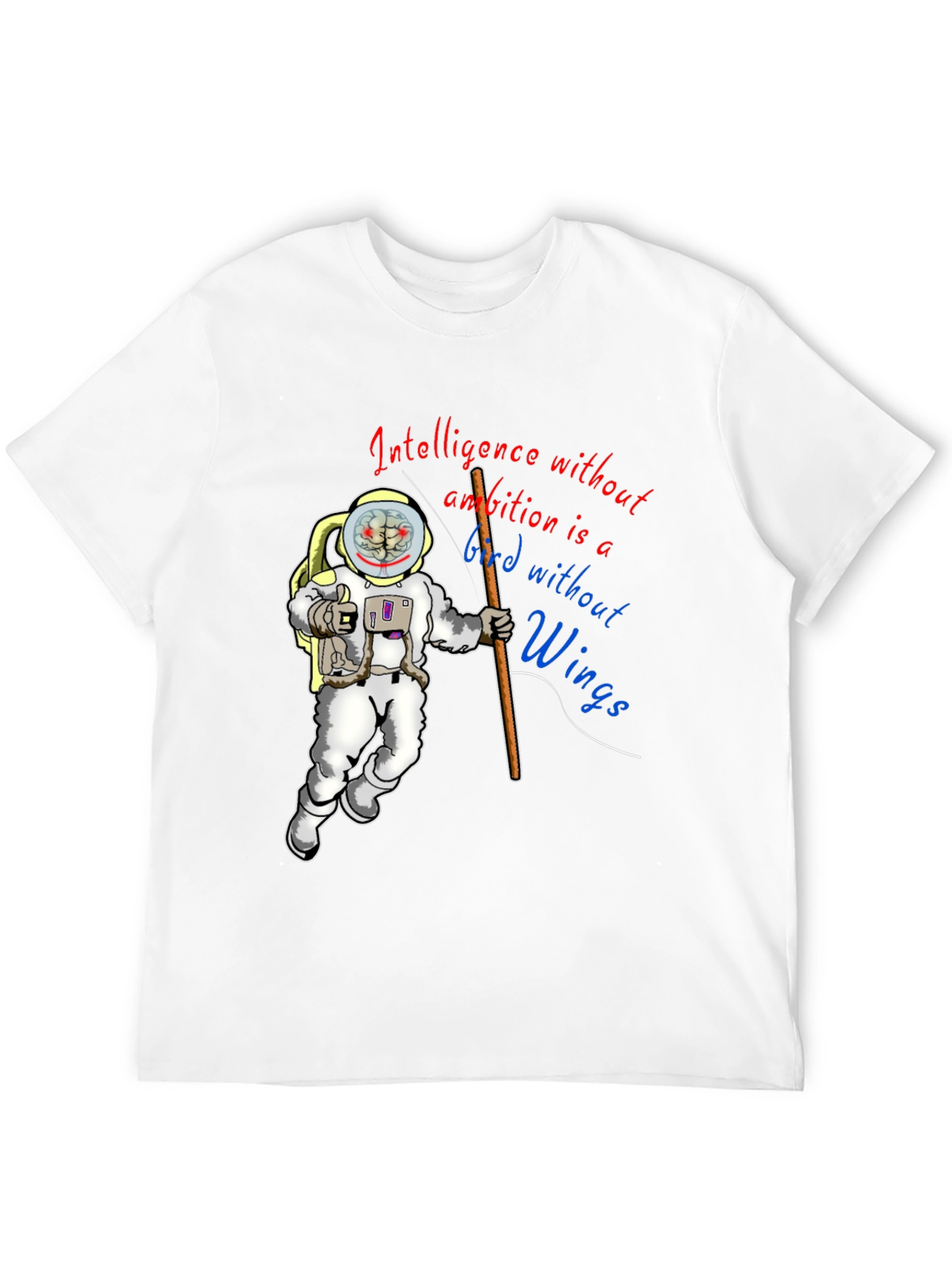 Intelligence Without Ambition Graphic Tee