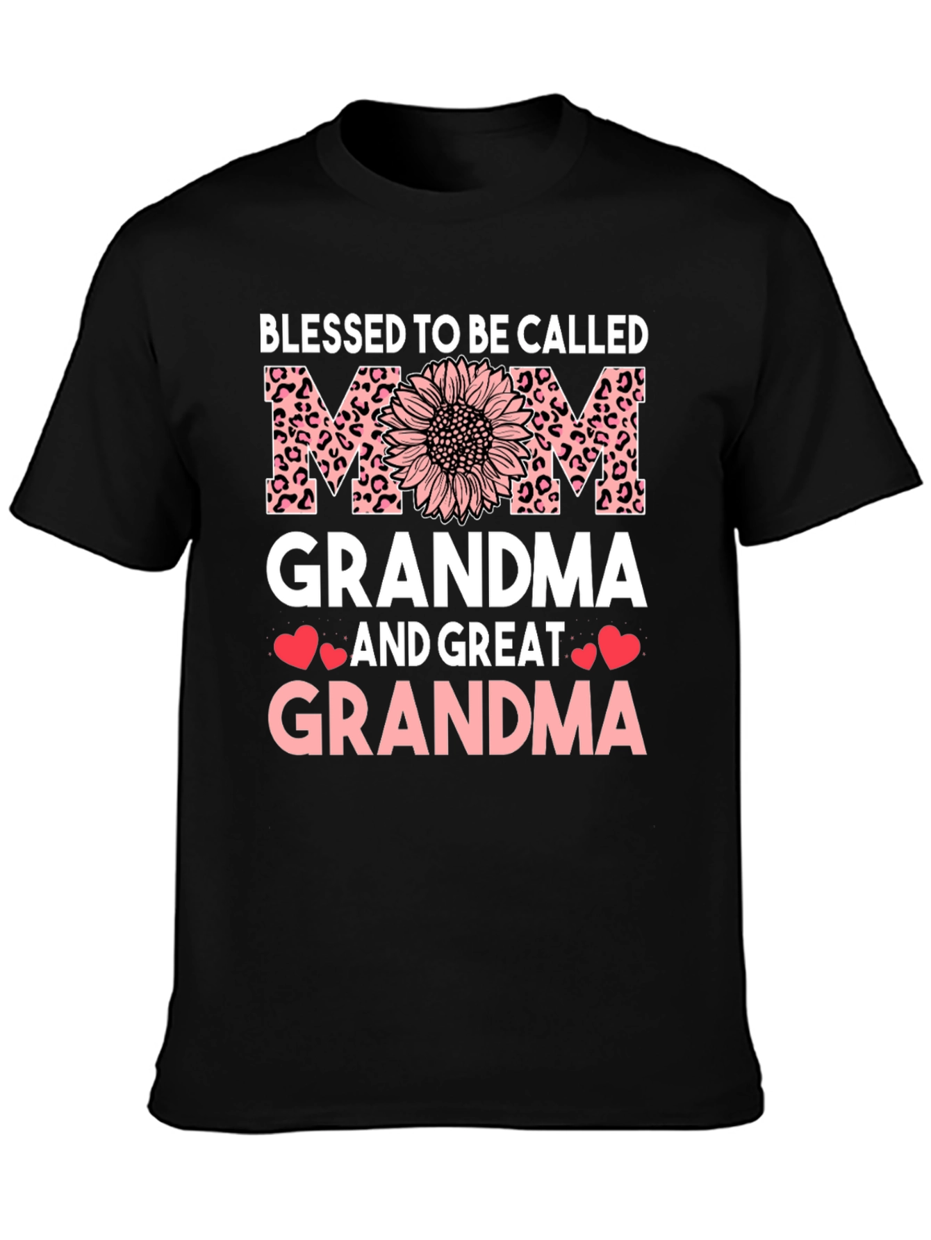 Blessed Mom Grandma Great Grandma T-Shirt