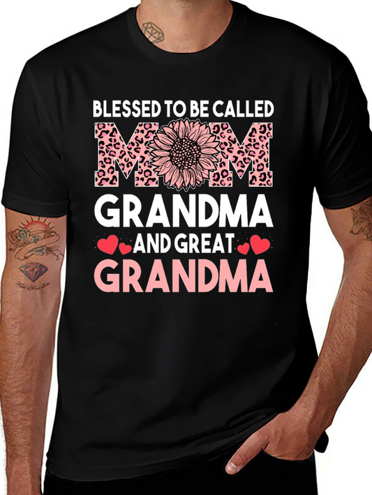 Blessed Mom Grandma Great Grandma T-Shirt