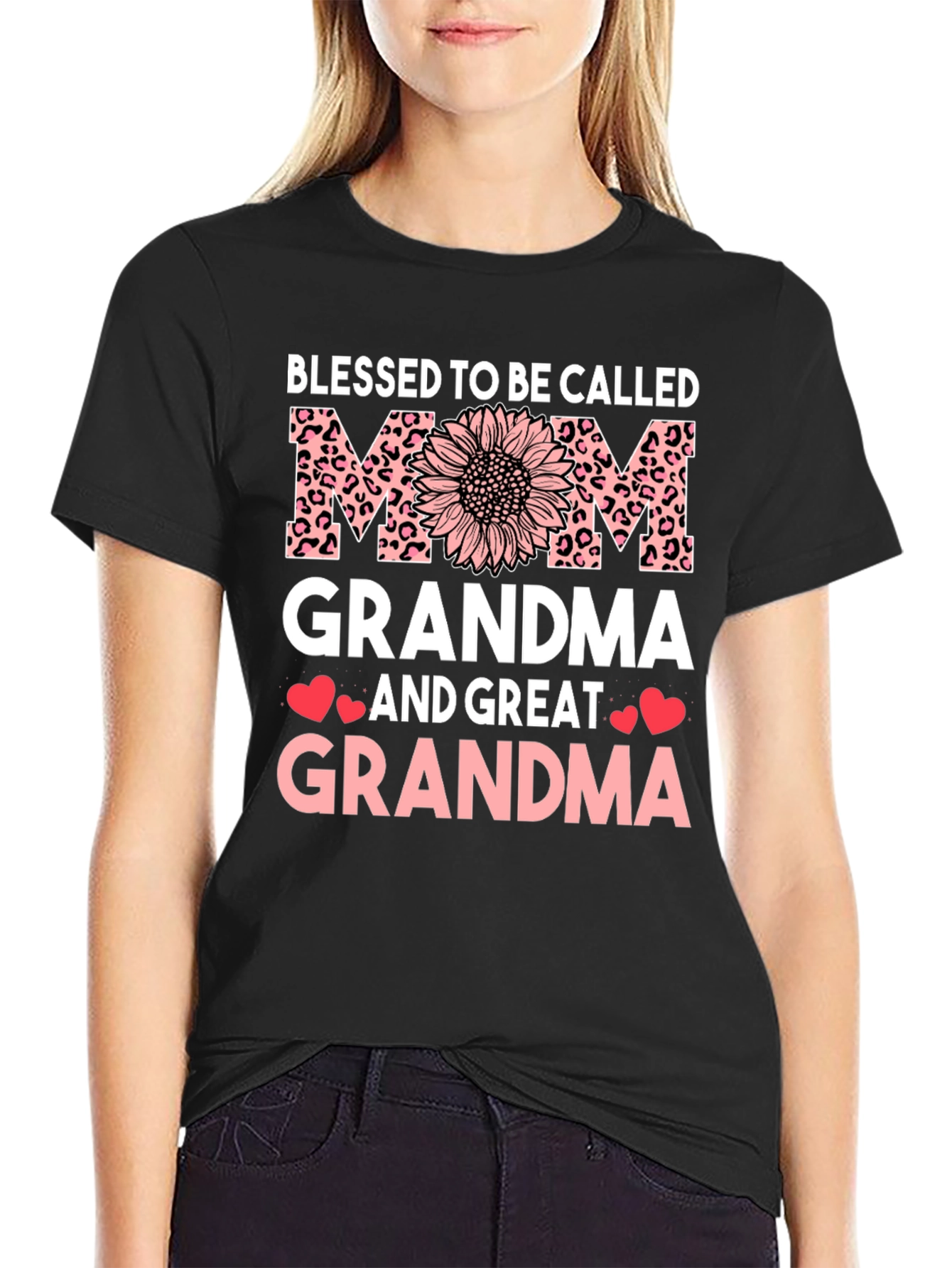 Blessed Mom Grandma Great Grandma T-Shirt