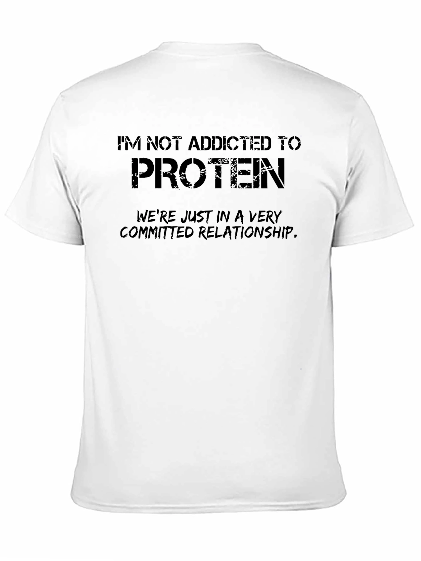 Protein Obsessed Graphic Tee - Gym Humor Shirt