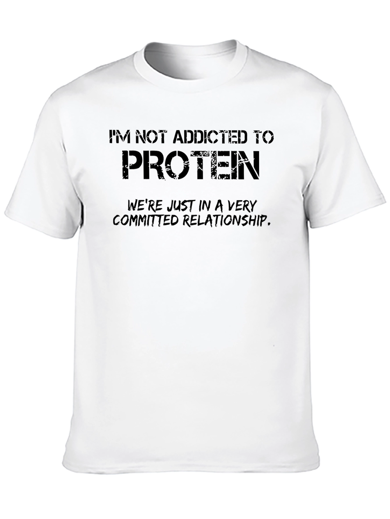 Protein Obsessed Graphic Tee - Gym Humor Shirt