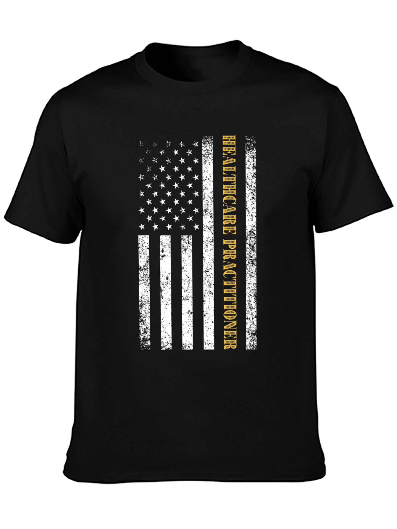Healthcare Practitioner American Flag T-Shirt