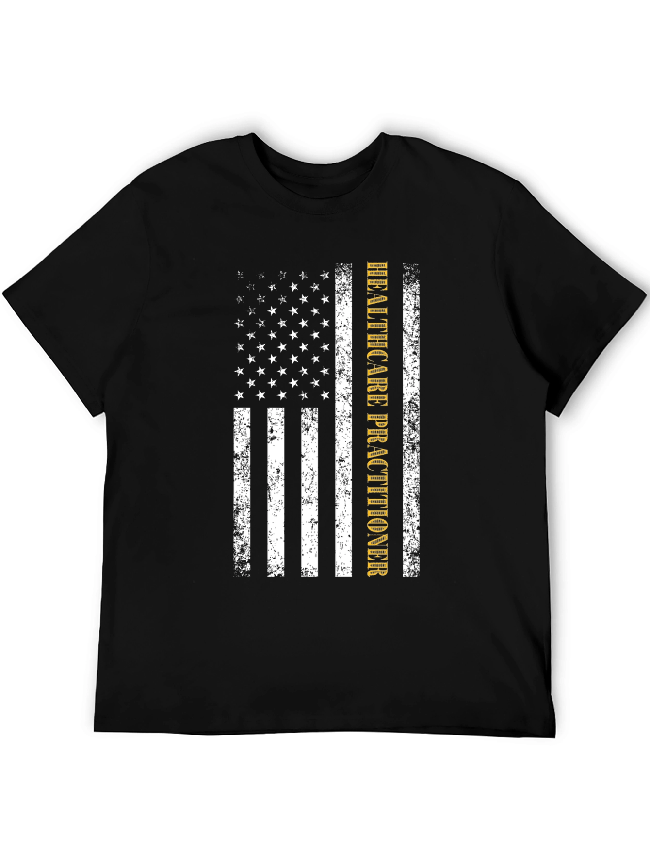 Healthcare Practitioner American Flag T-Shirt