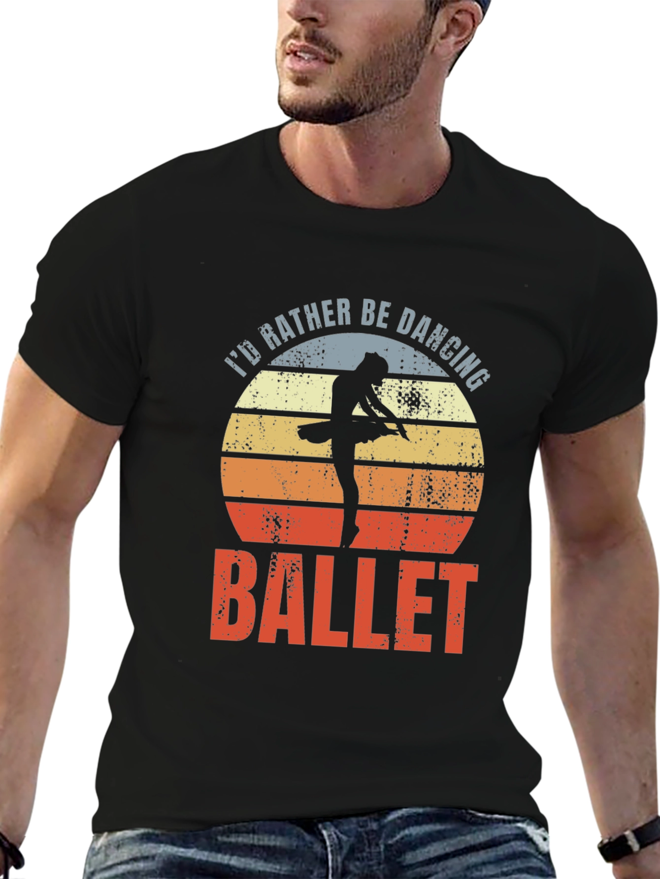 Id Rather Be Dancing Ballet T-Shirt