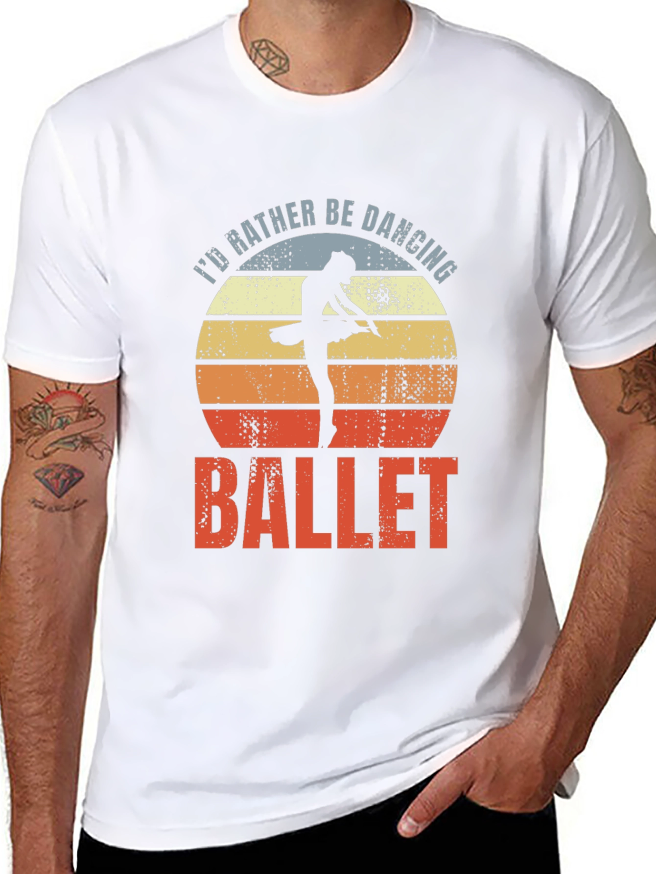 Id Rather Be Dancing Ballet T-Shirt