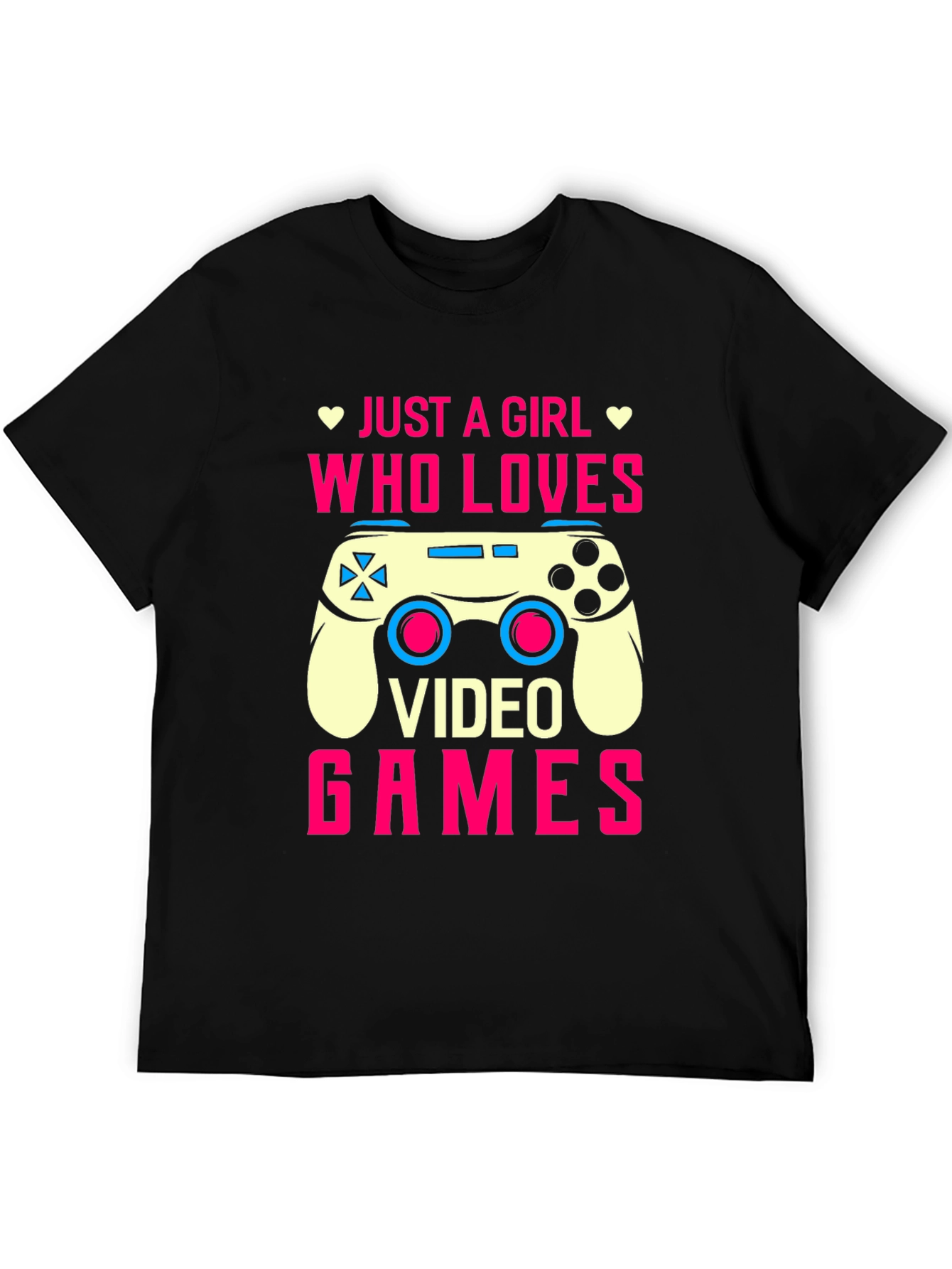 Just A Girl Who Loves Video Games T-Shirt