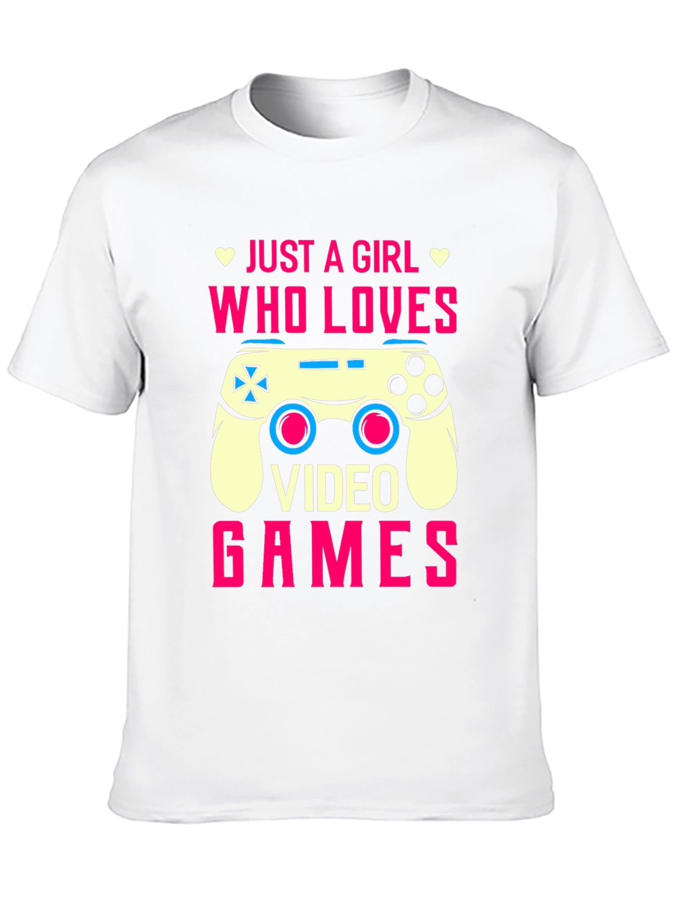 Just A Girl Who Loves Video Games T-Shirt