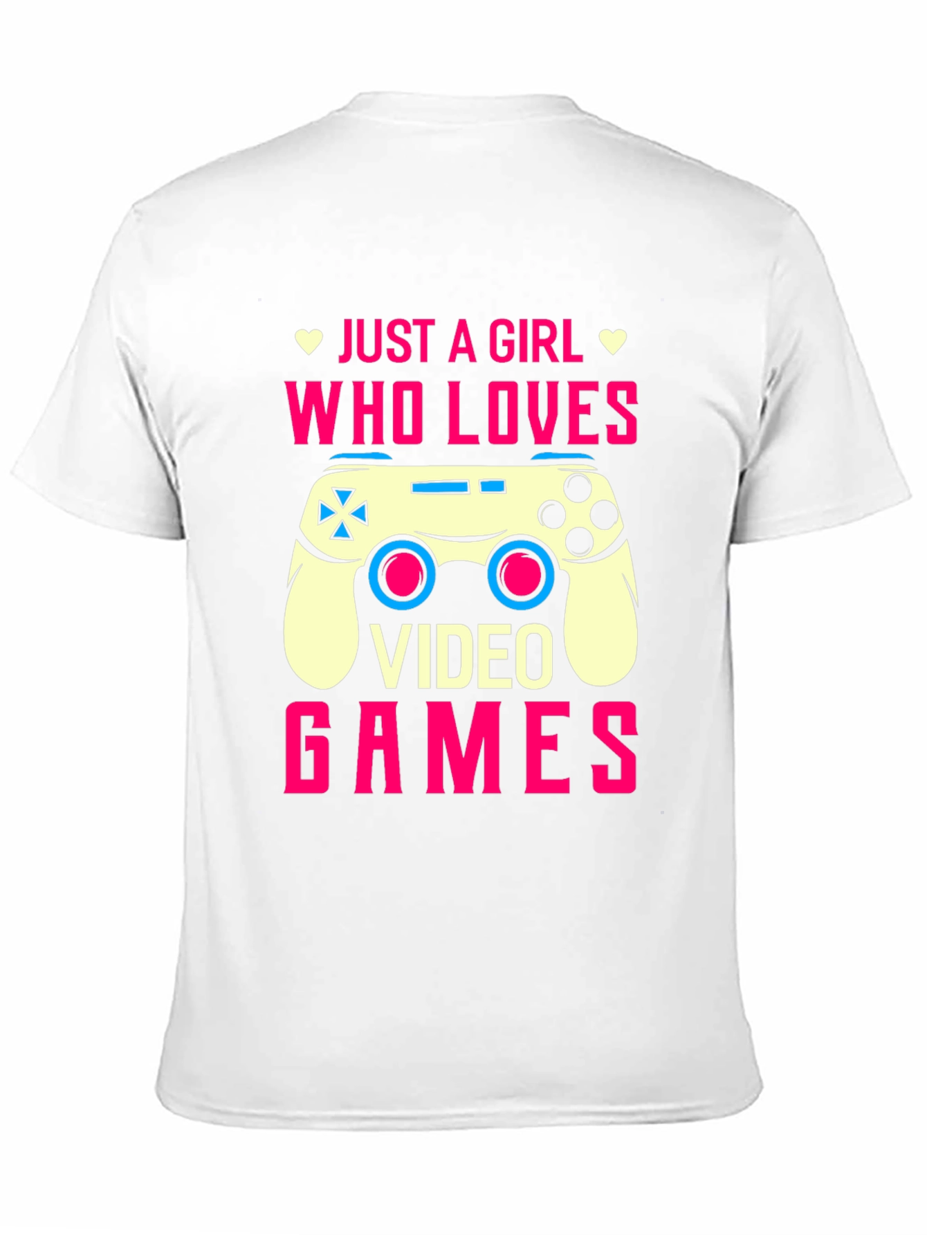 Just A Girl Who Loves Video Games T-Shirt