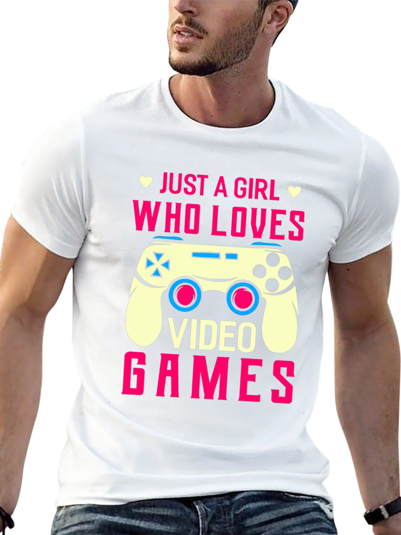 Just A Girl Who Loves Video Games T-Shirt