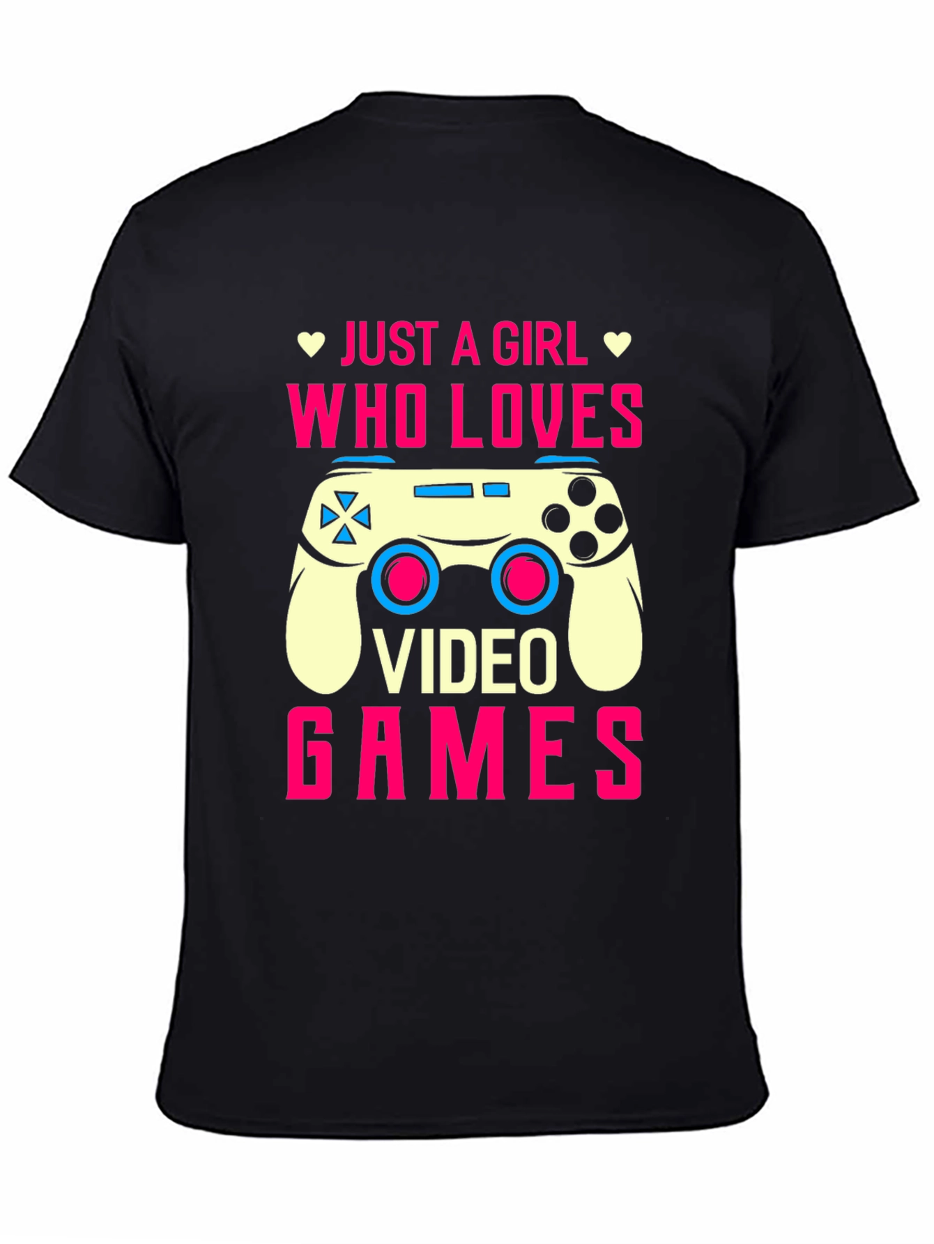 Just A Girl Who Loves Video Games T-Shirt