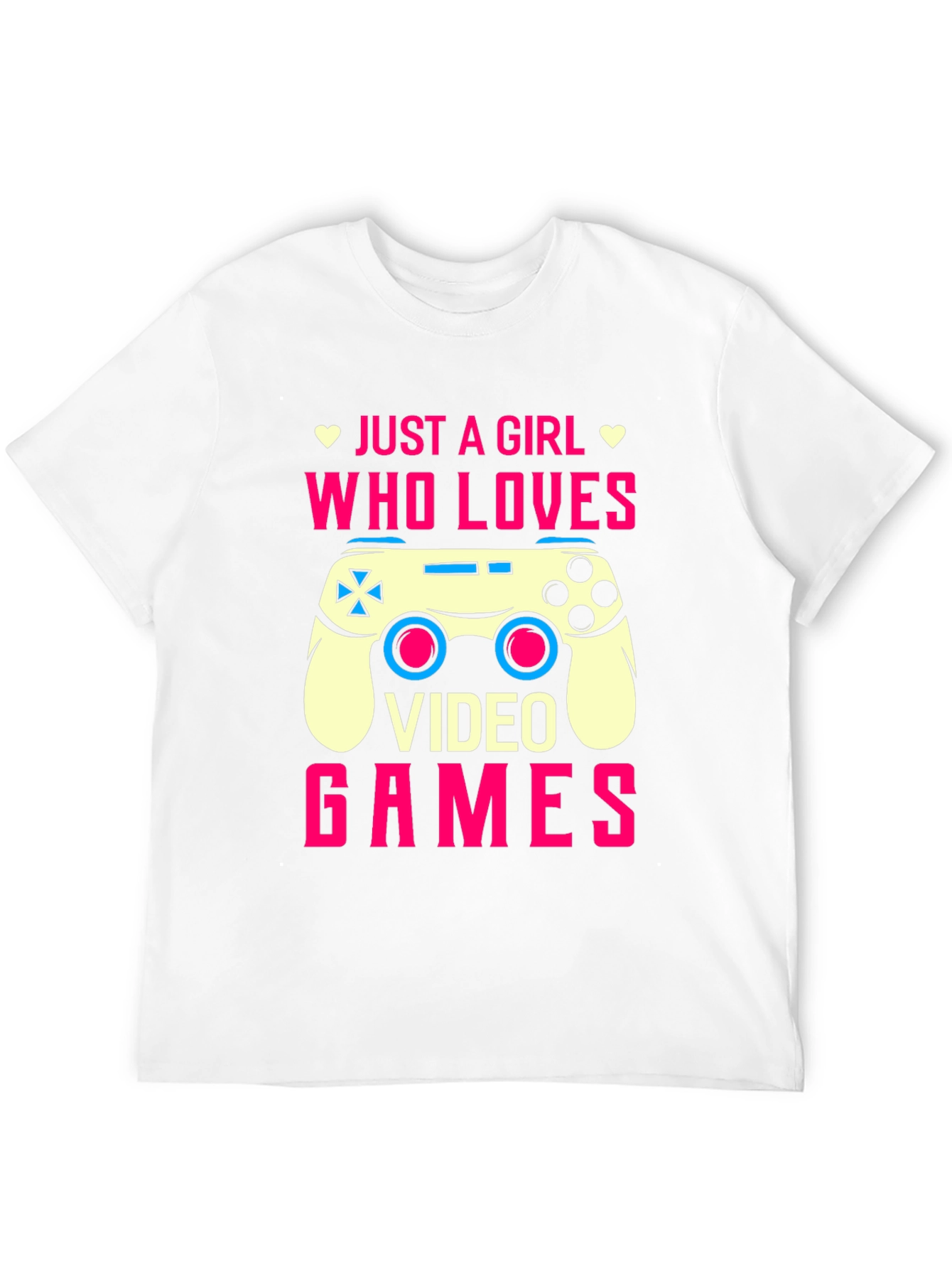 Just A Girl Who Loves Video Games T-Shirt