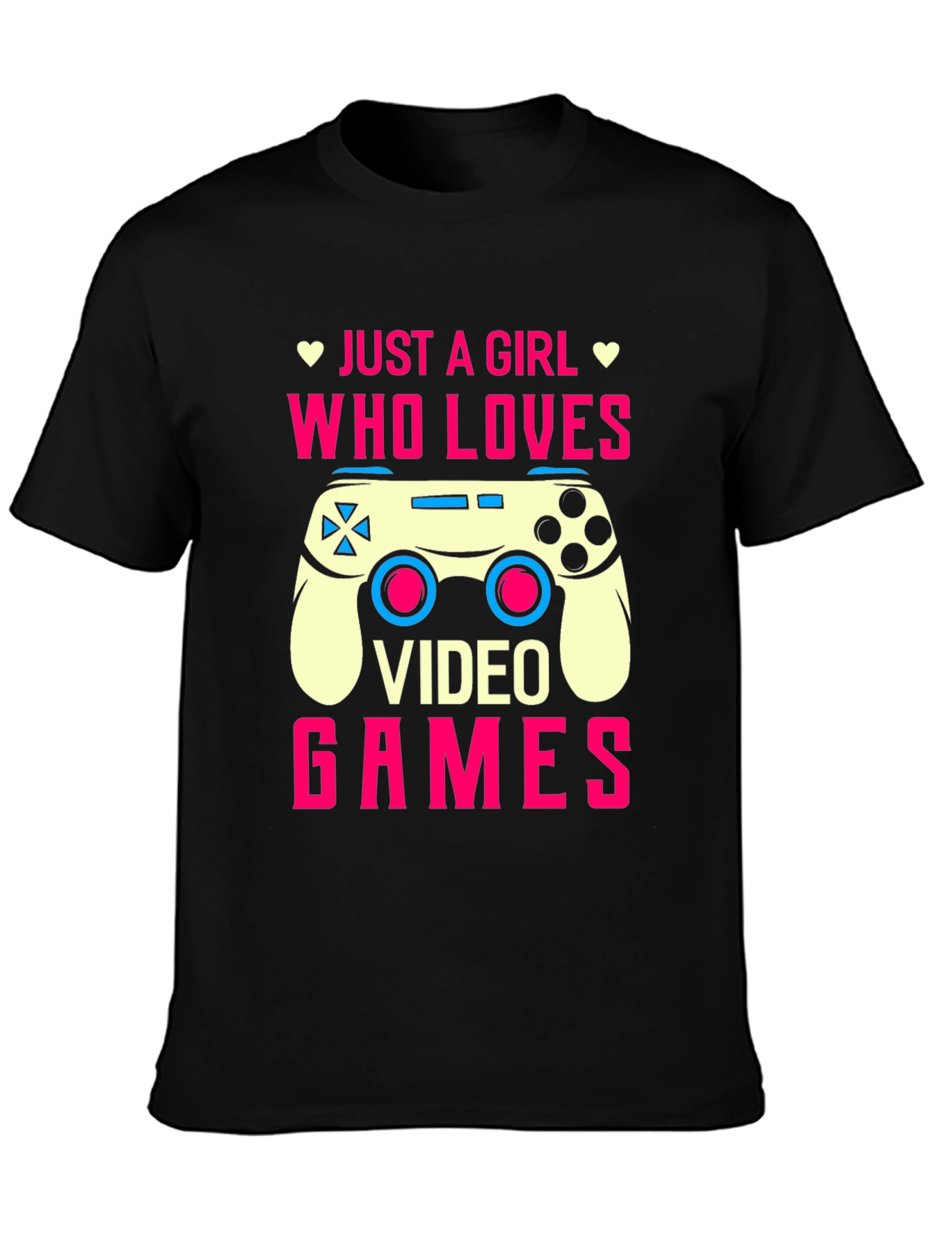 Just A Girl Who Loves Video Games T-Shirt