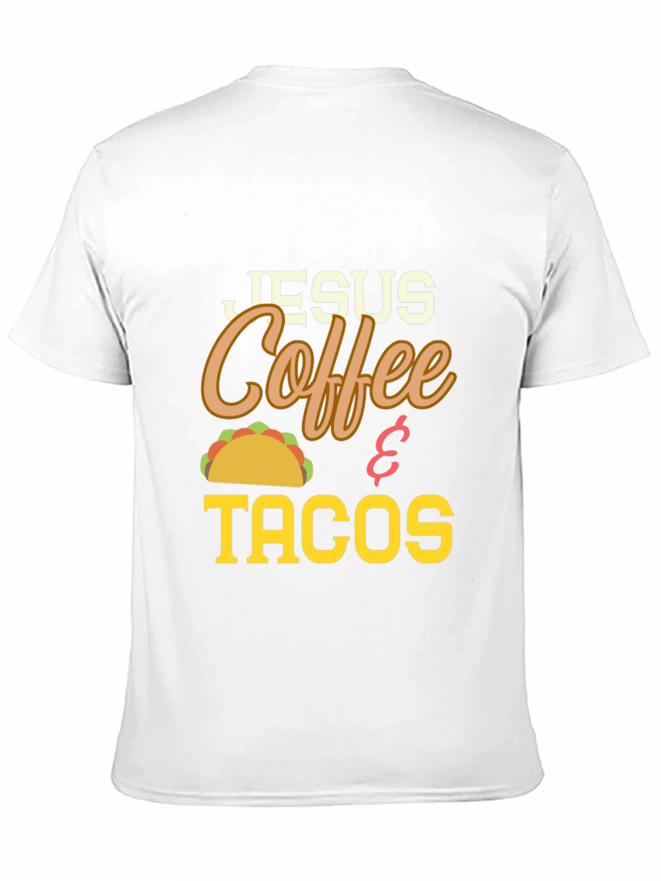 Jesus Coffee and Tacos Graphic Tee