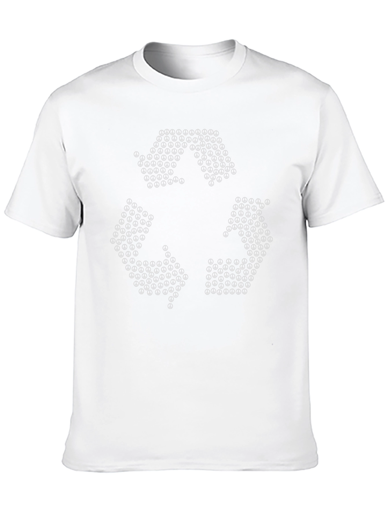 Peace Sign Recycle T-Shirt - Eco Friendly