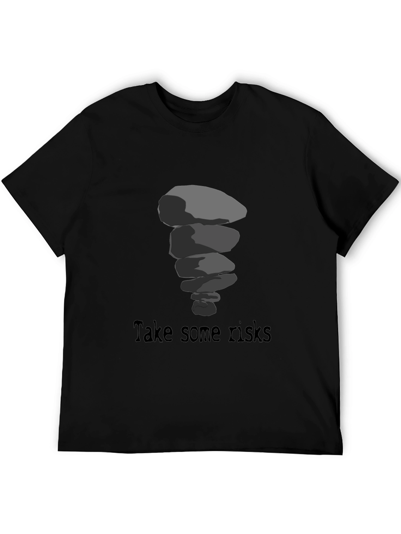 Risk Taker T-Shirt - Stacked Stone Design