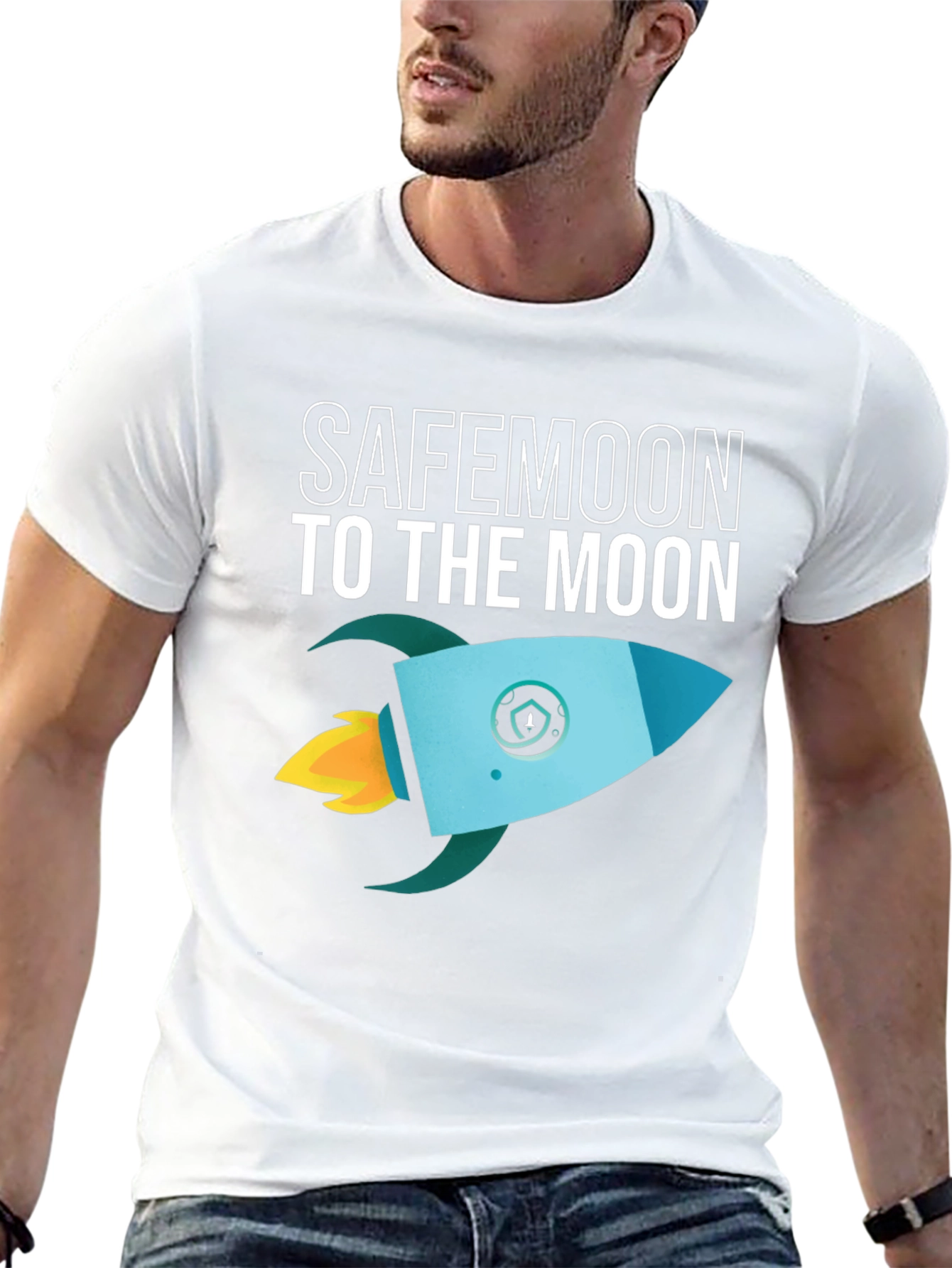 Safemoon To The Moon Graphic Tee