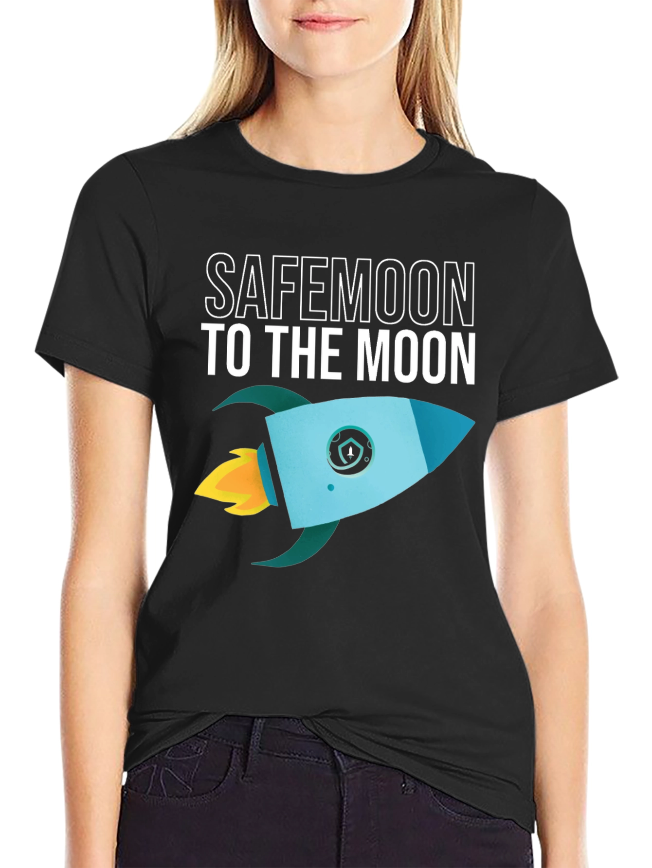 Safemoon To The Moon Graphic Tee