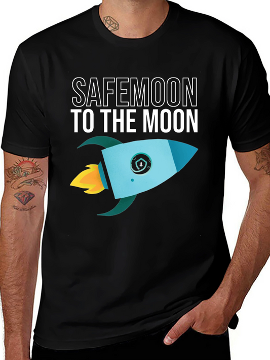 Safemoon To The Moon Graphic Tee
