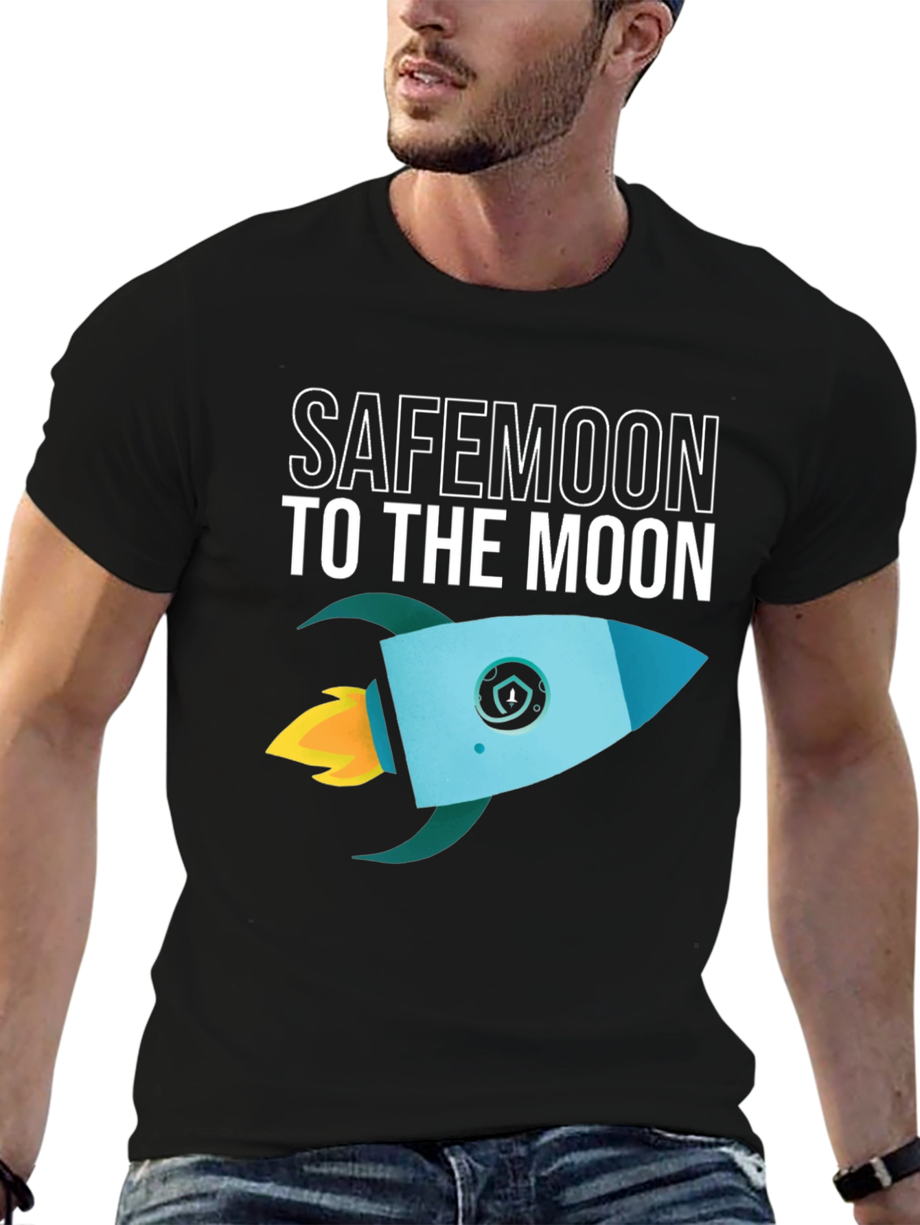 Safemoon To The Moon Graphic Tee