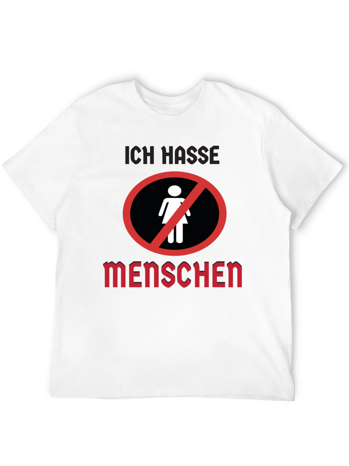 Ich Hasse Menschen T-Shirt