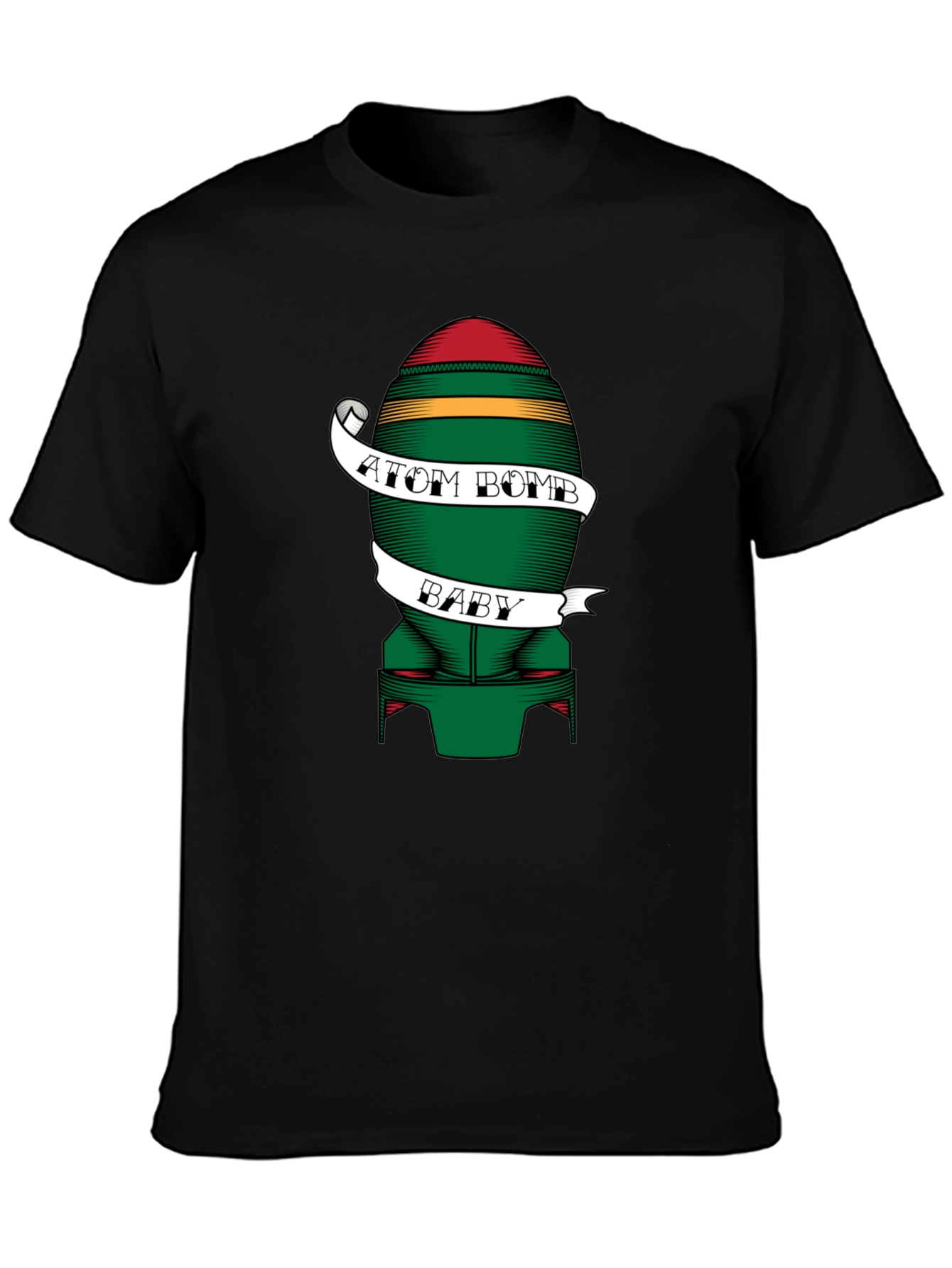 Atom Bomb Baby Graphic Tee - Cool Novelty Design