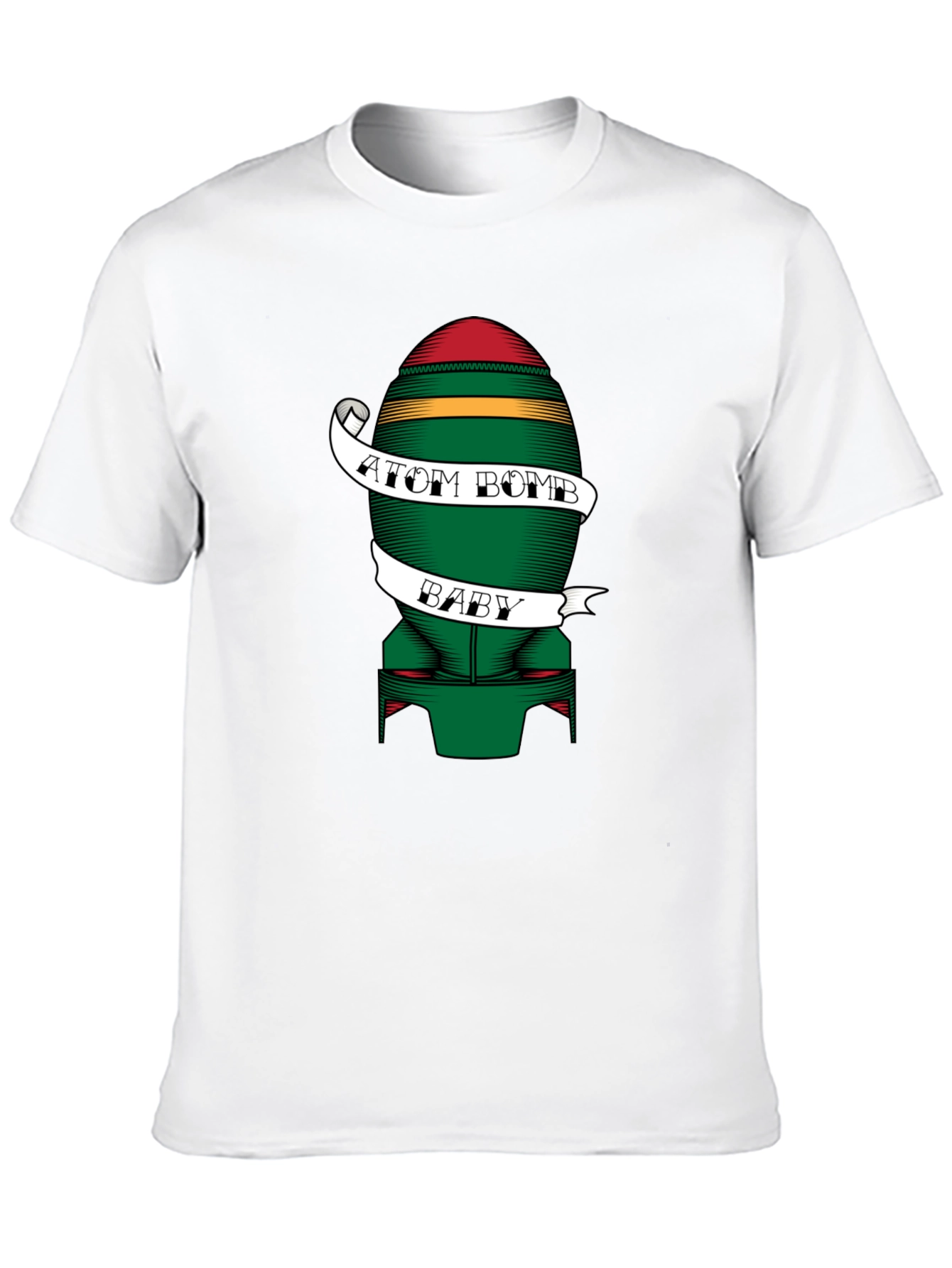 Atom Bomb Baby Graphic Tee - Cool Novelty Design