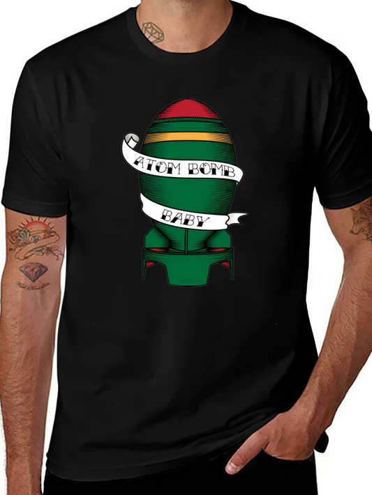 Atom Bomb Baby Graphic Tee - Cool Novelty Design