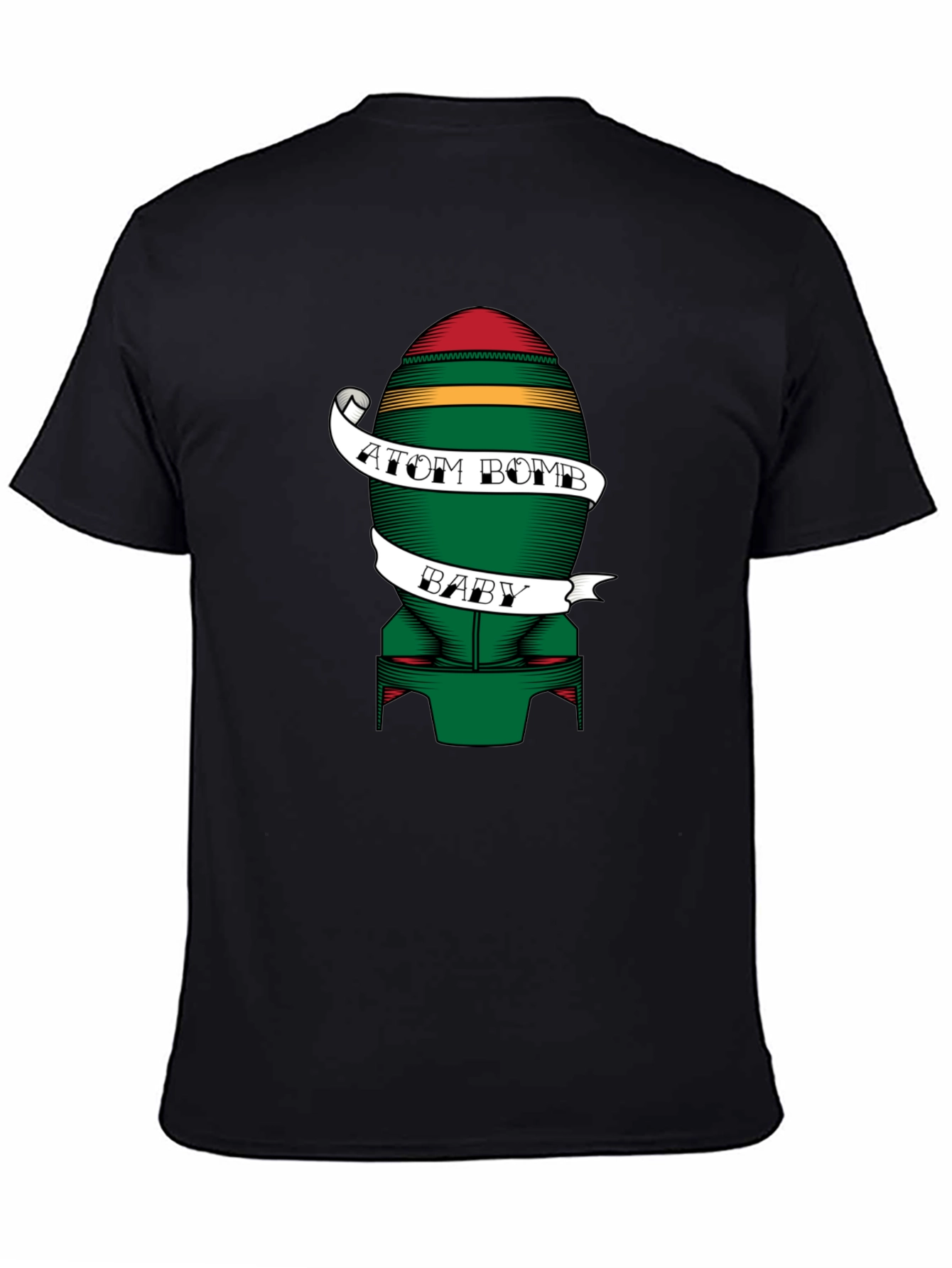 Atom Bomb Baby Graphic Tee - Cool Novelty Design