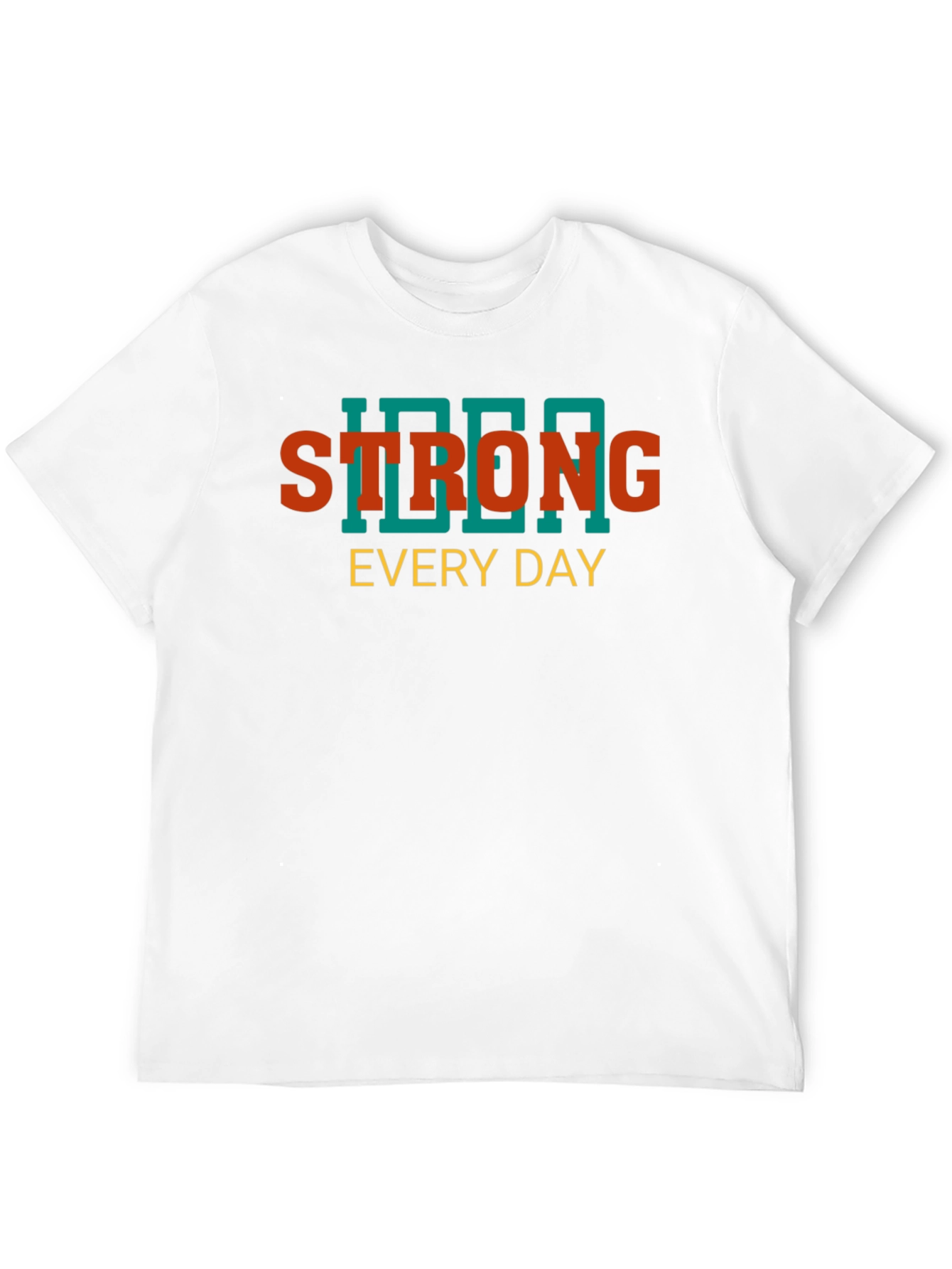 Strong Every Day Graphic Tee - Black