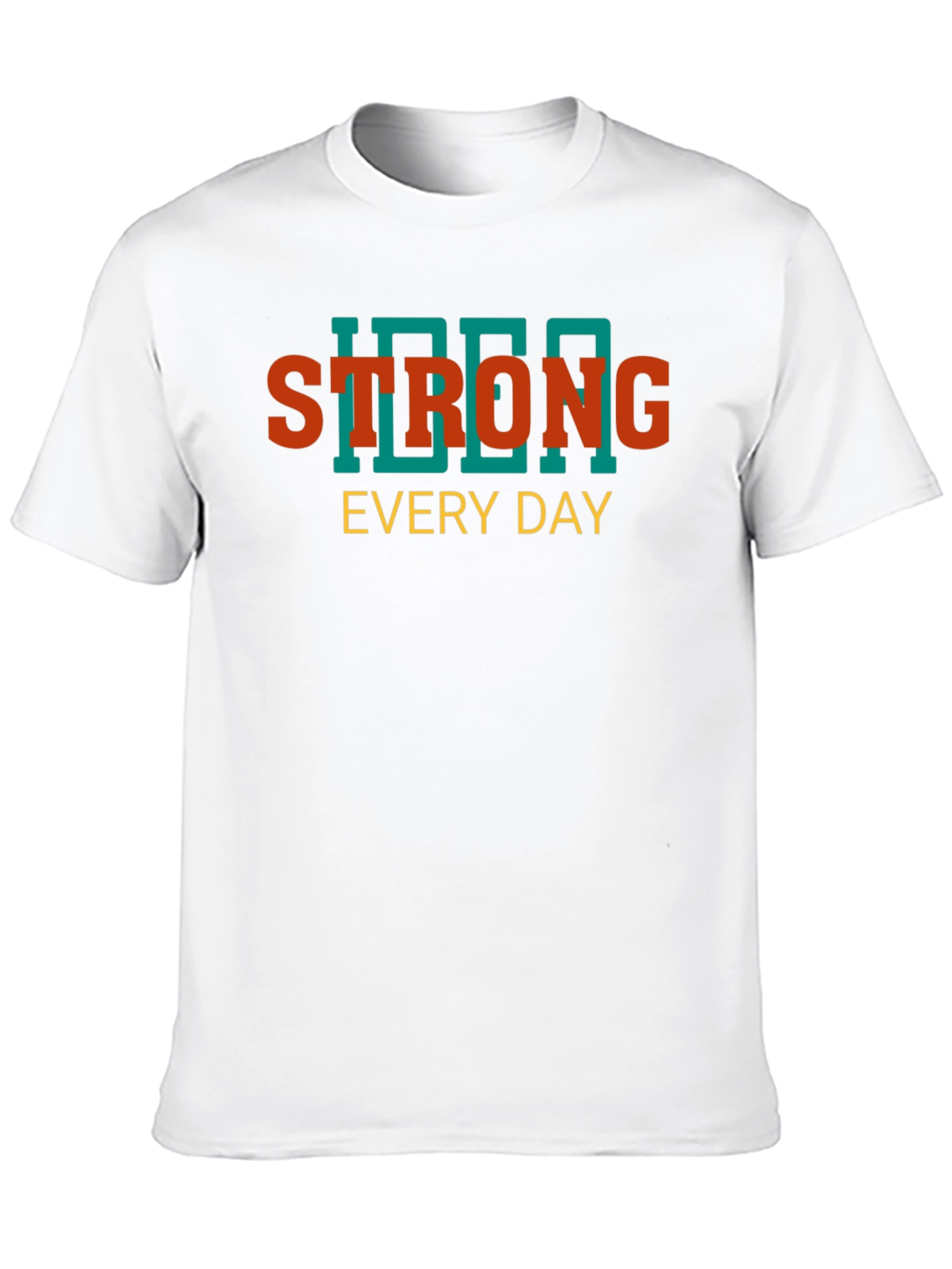 Strong Every Day Graphic Tee - Black